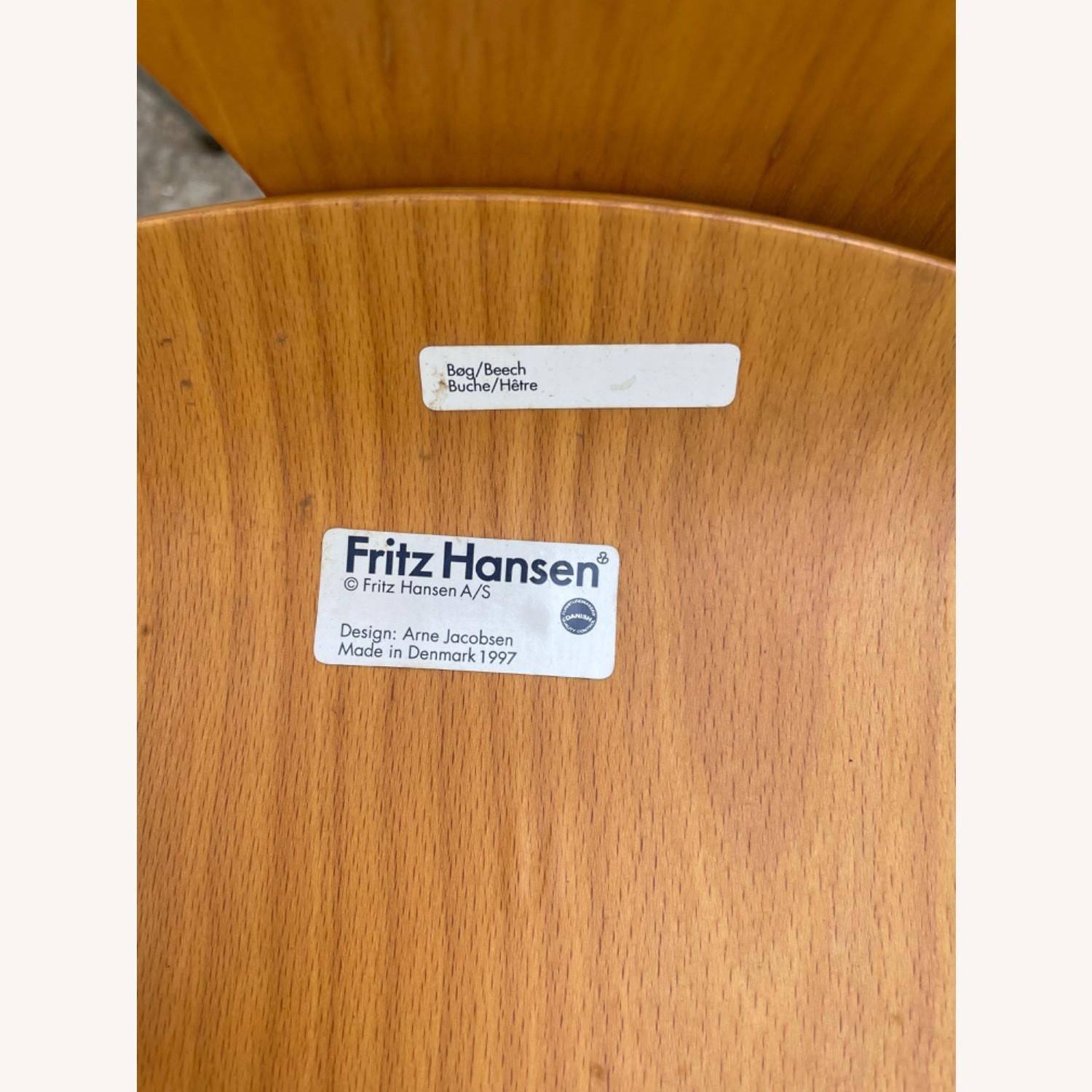 Arne Jacobsen Fritz Hansen Series 7 Chair set of 6 - image-21