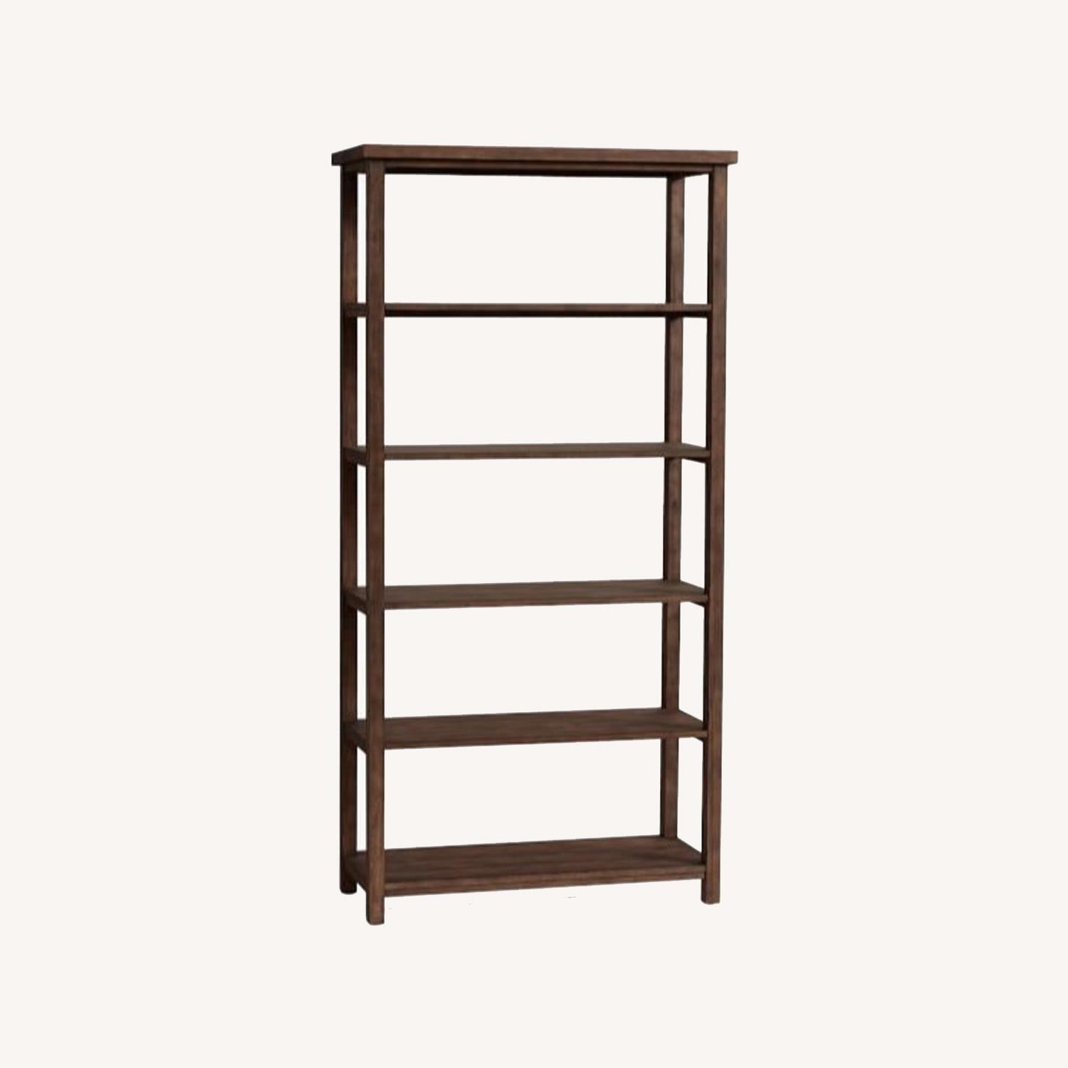 Pottery Barn Mateo Wide Etagere Bookcase AptDeco