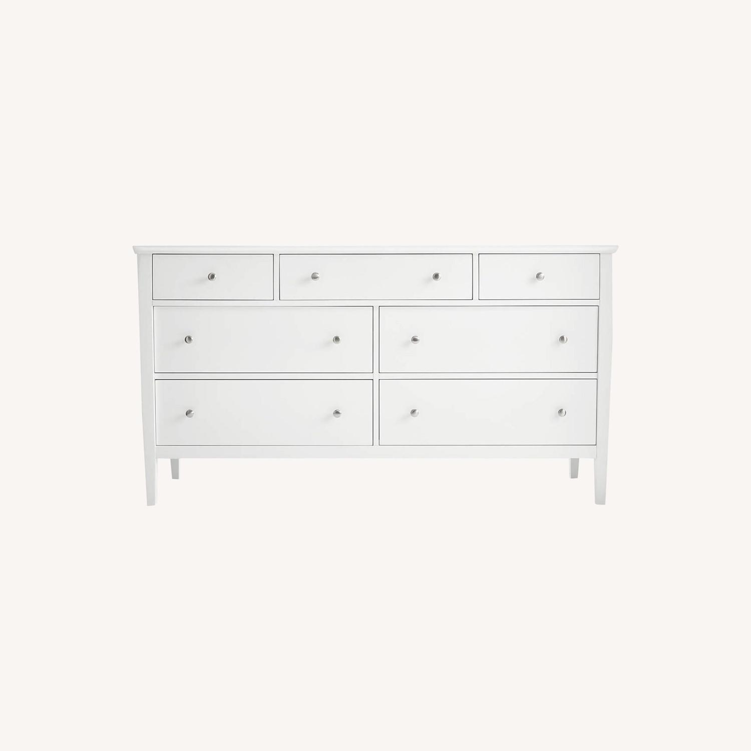 Crate & Barrel White Dresser AptDeco
