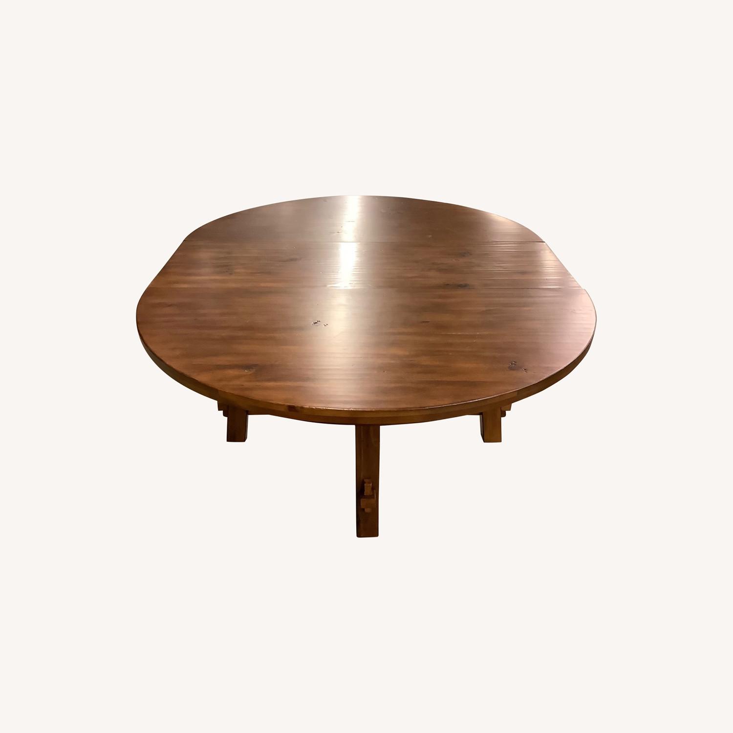 Toscana Round Extending Dining Table - image-0