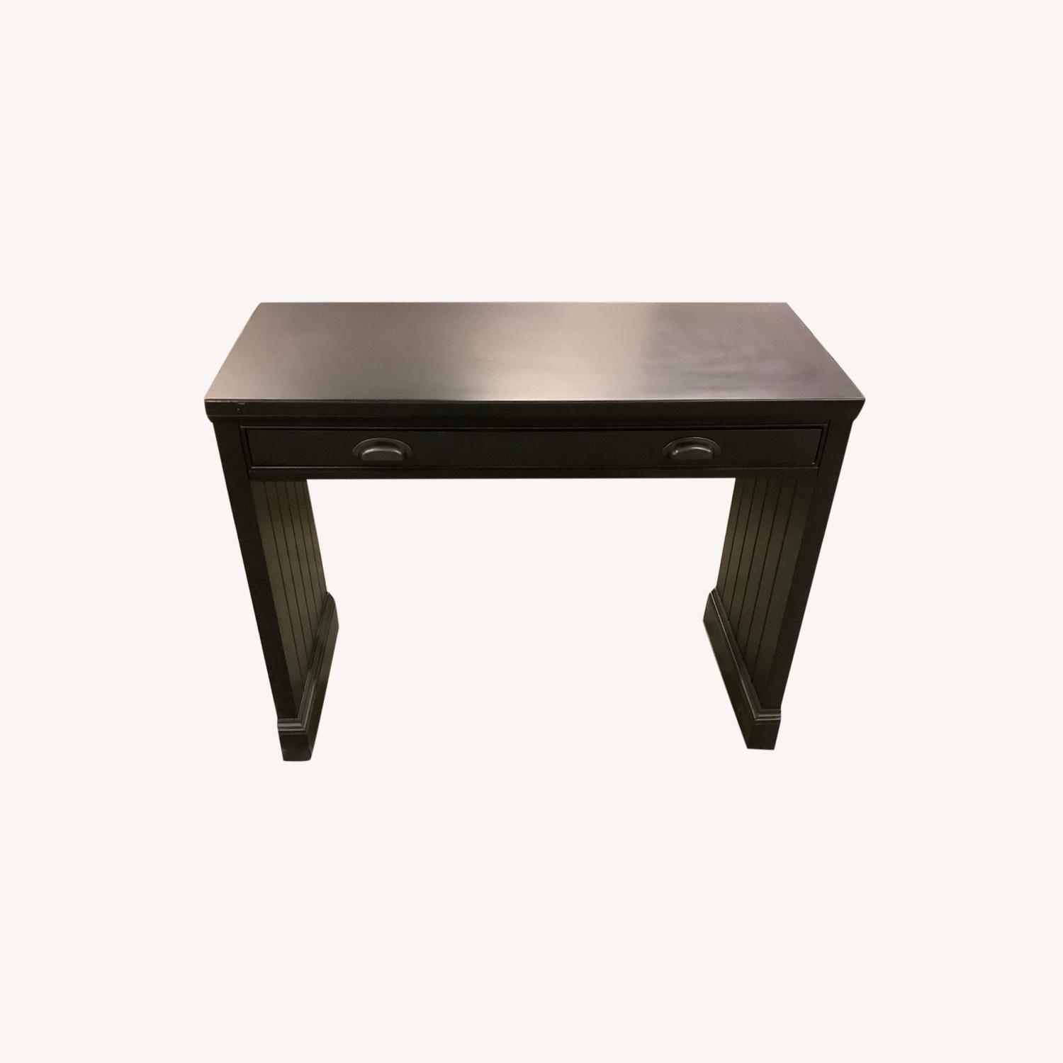 Pottery Barn Aubrey 42" Writing Desk with Drawer AptDeco