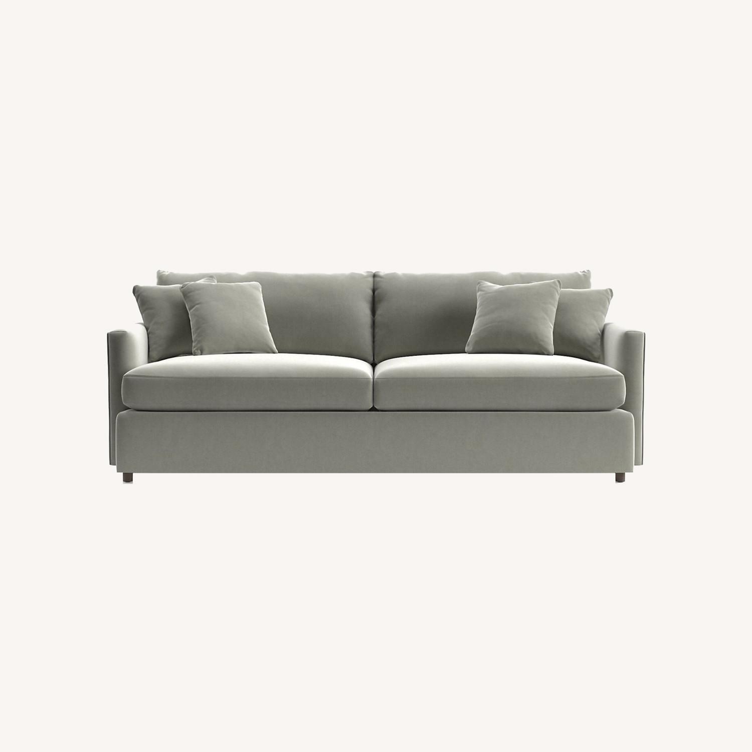 Crate & Barrel Loung Deep Petite Sofa AptDeco