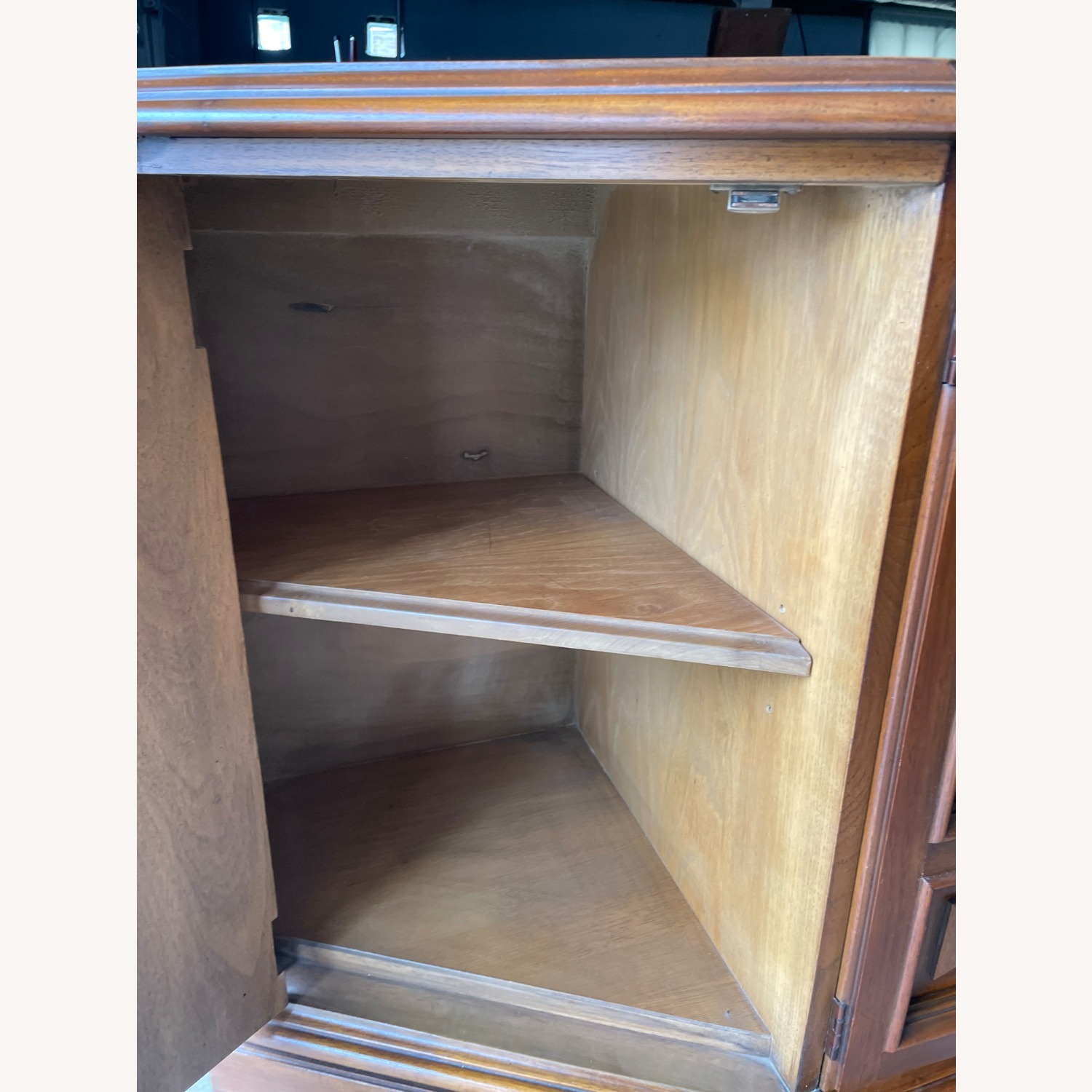 Drexel Esperanto Breakfront/China Cabinet 2 Piece - image-9