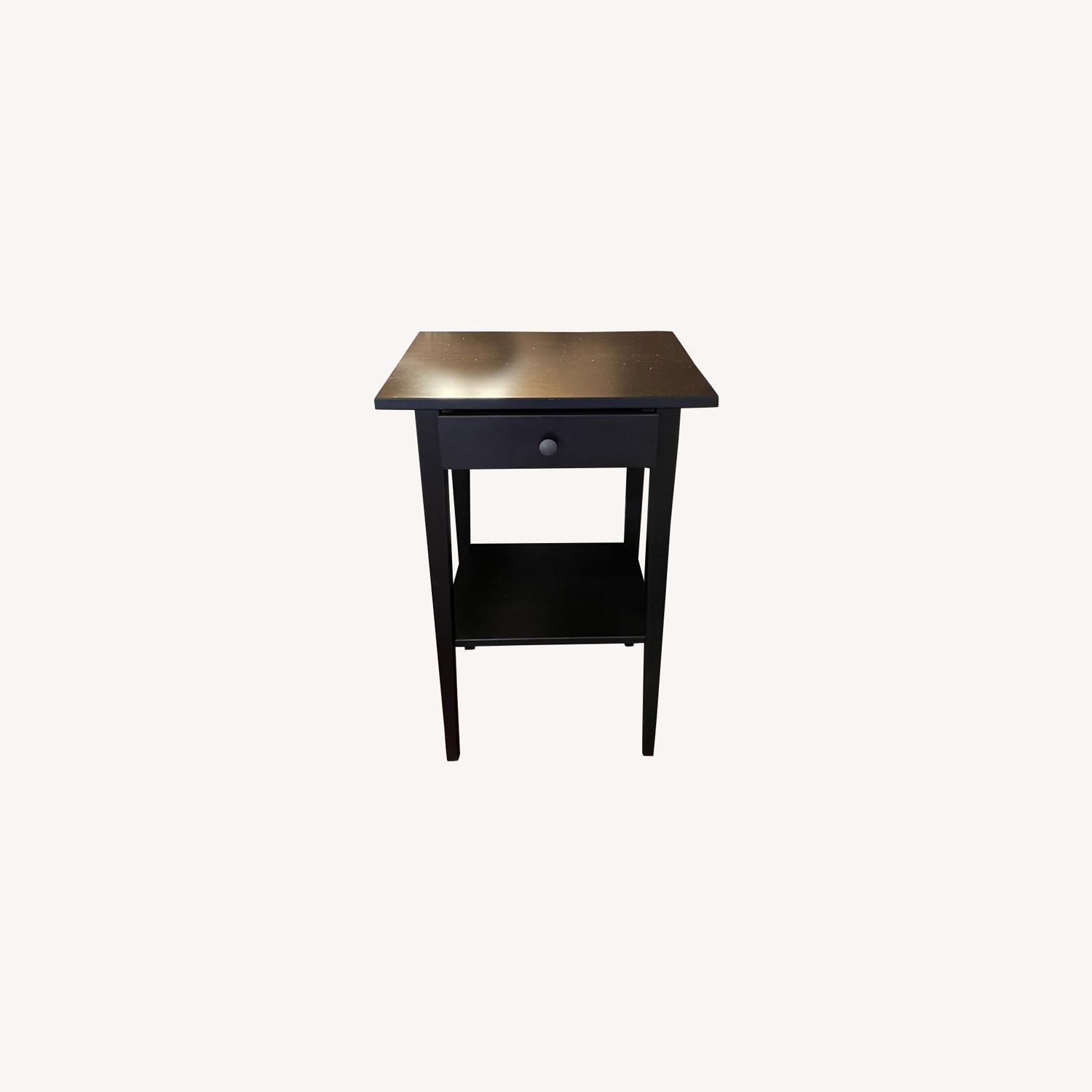 IKEA HEMNES Nightstands (2) with Matching Lamps AptDeco