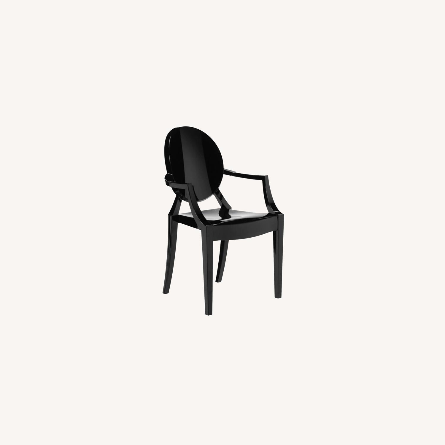 Kartell Louis Ghost Chair Black AptDeco