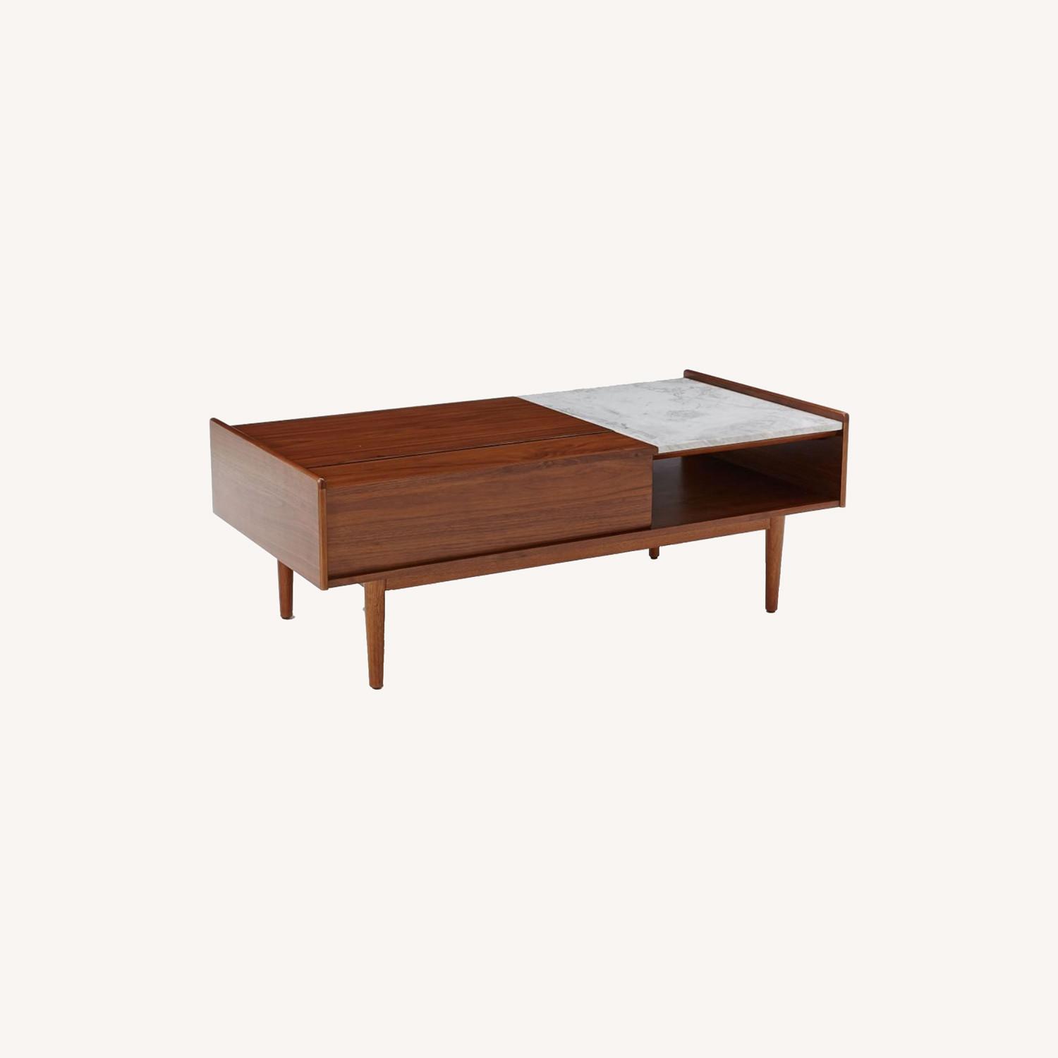 West Elm Mid Century Pop Up Coffee Table, 48"x24" - image-0
