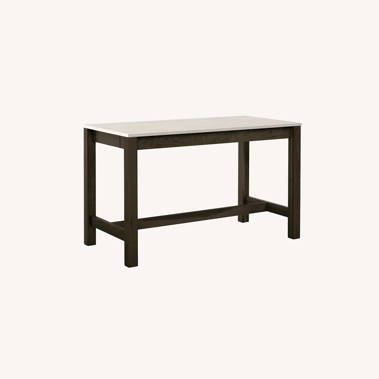 Room and Board Linden Counter Table with Drawers AptDeco