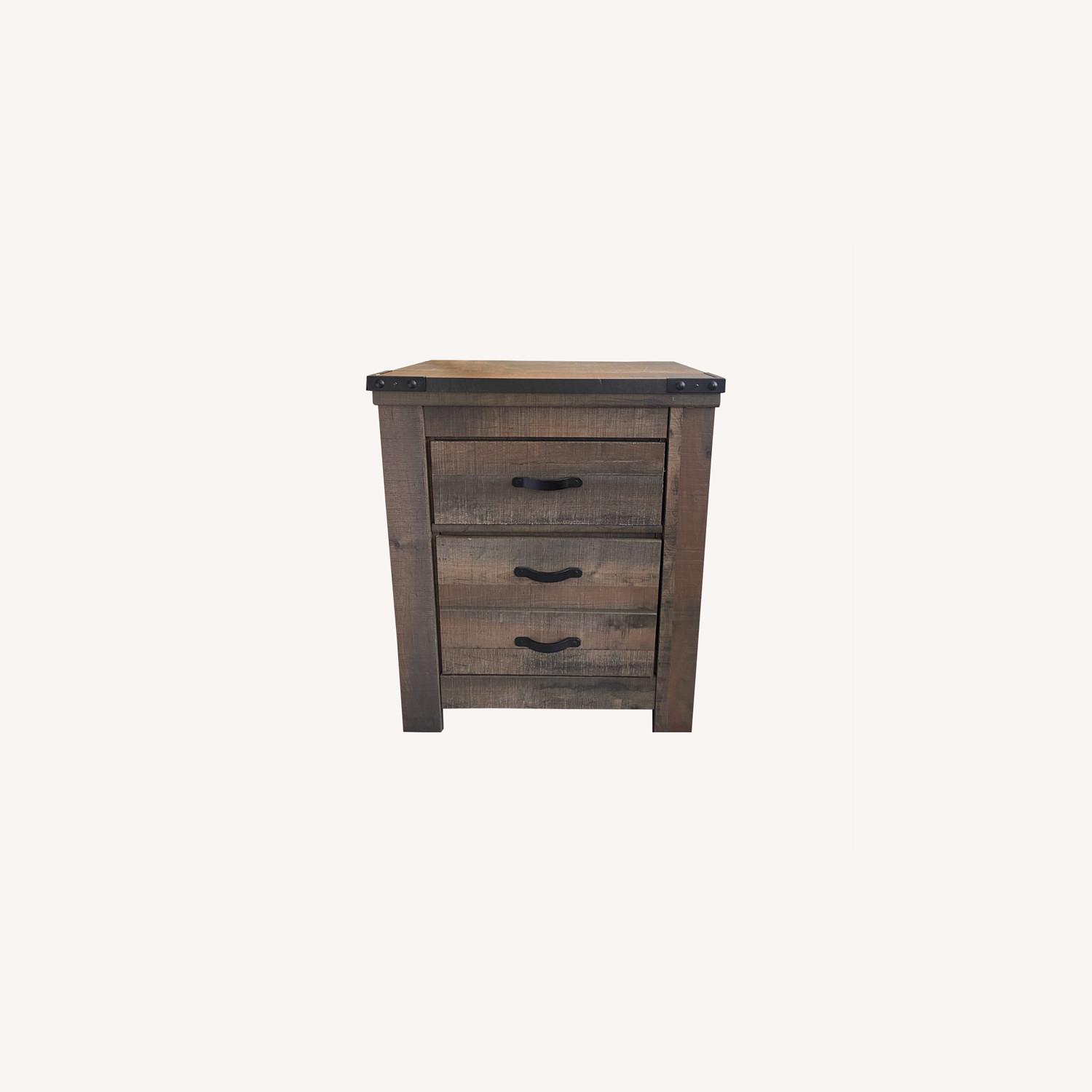 Wayfair Modern Rustic Wooden Nightstands AptDeco