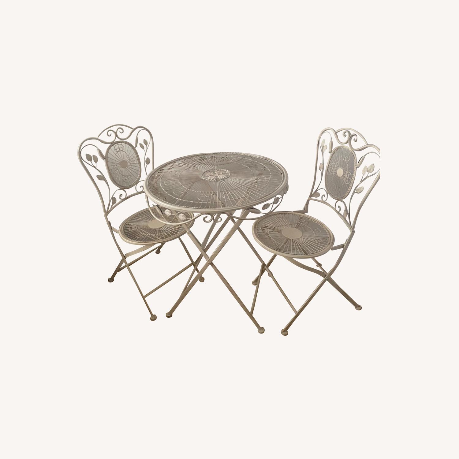 Iron Bistro Set AptDeco
