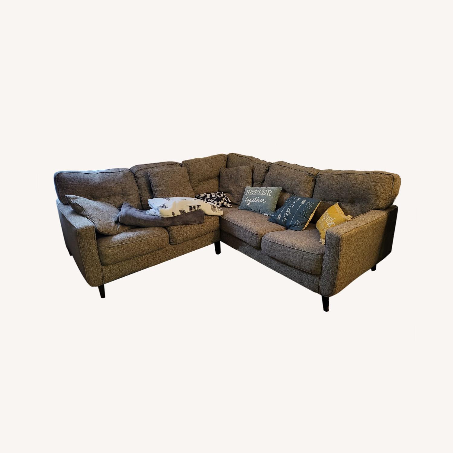 Clean and Large Sofa - image-0