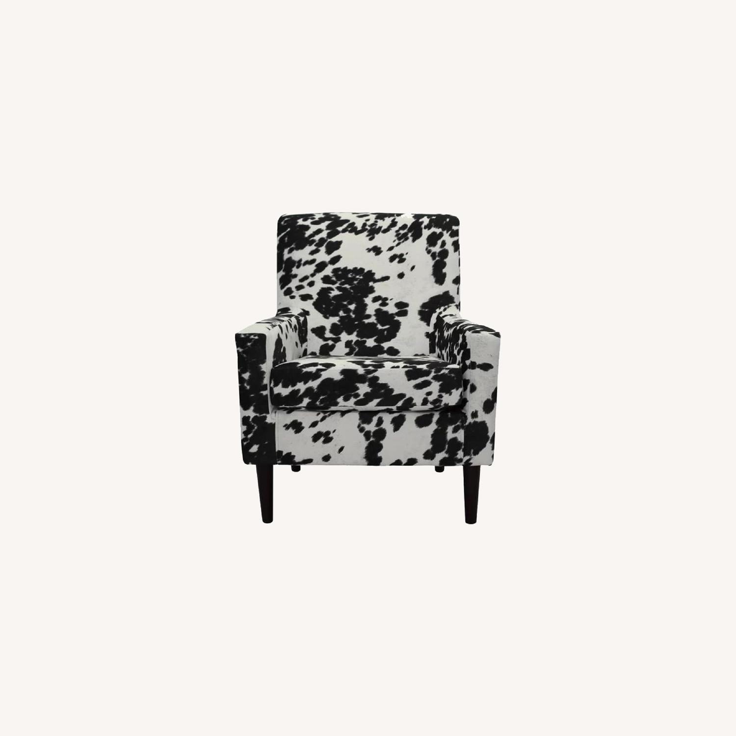 AllModern Cow Pattern Arm Chair - image-0