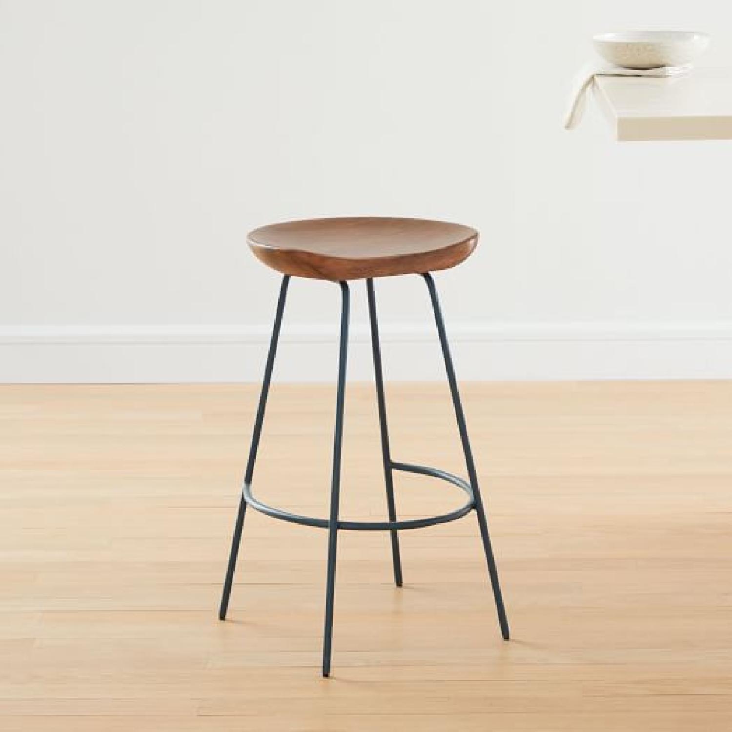 West Elm Alden Wood Bar Stools 3 AptDeco