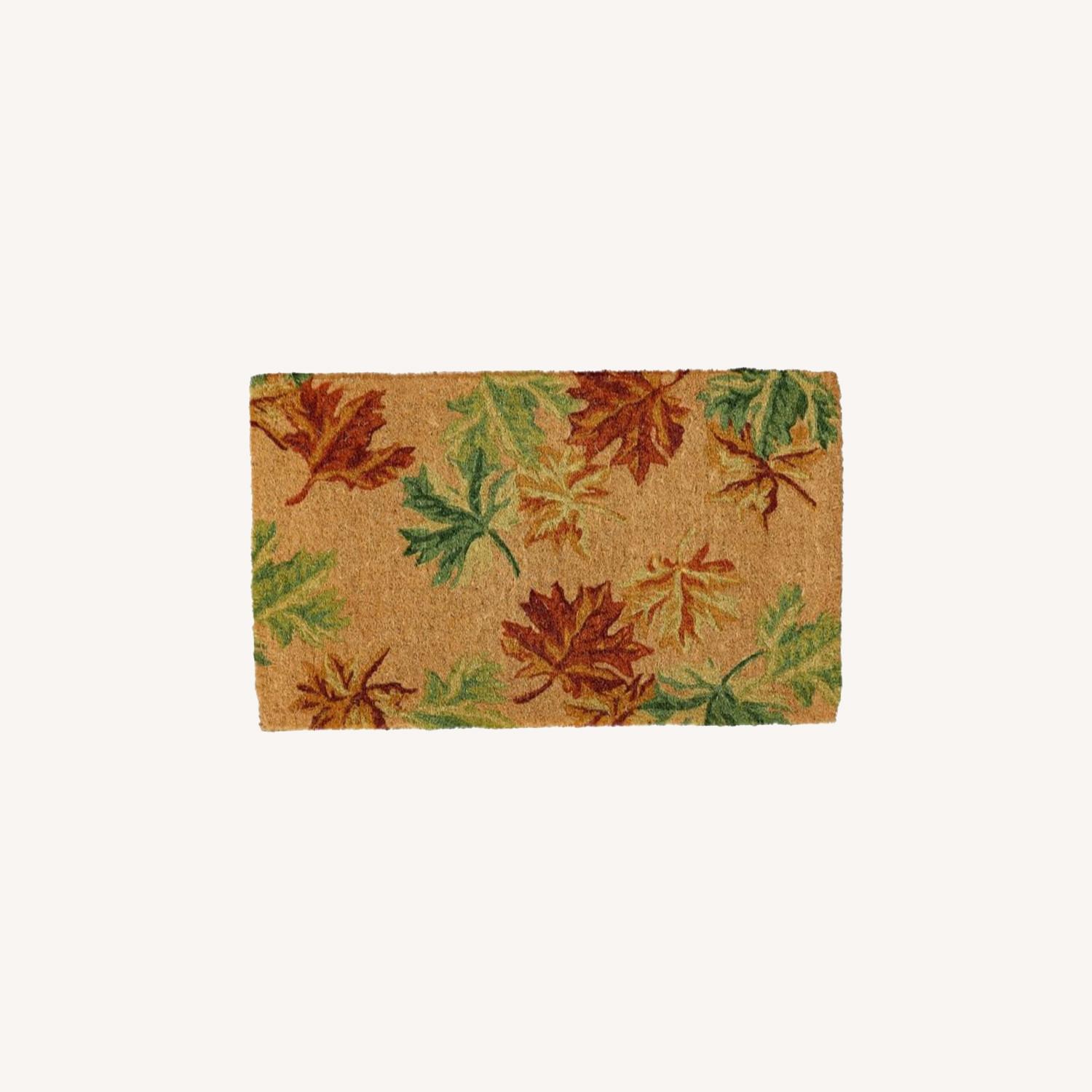 Pottery Barn Autumn Leaves Doormat - image-0