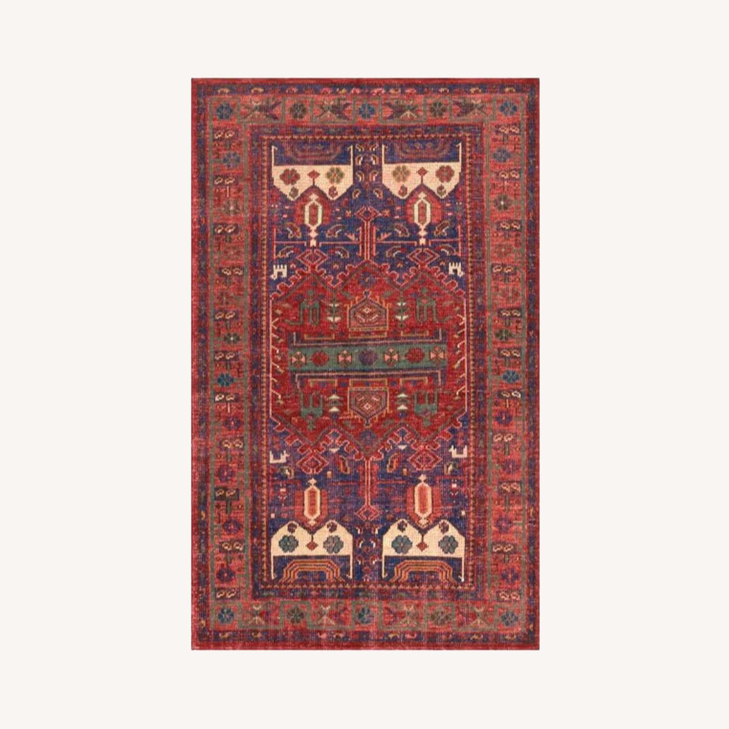 Pottery Barn Nicolette HandKnotted Wool Rug,5 x 8 AptDeco