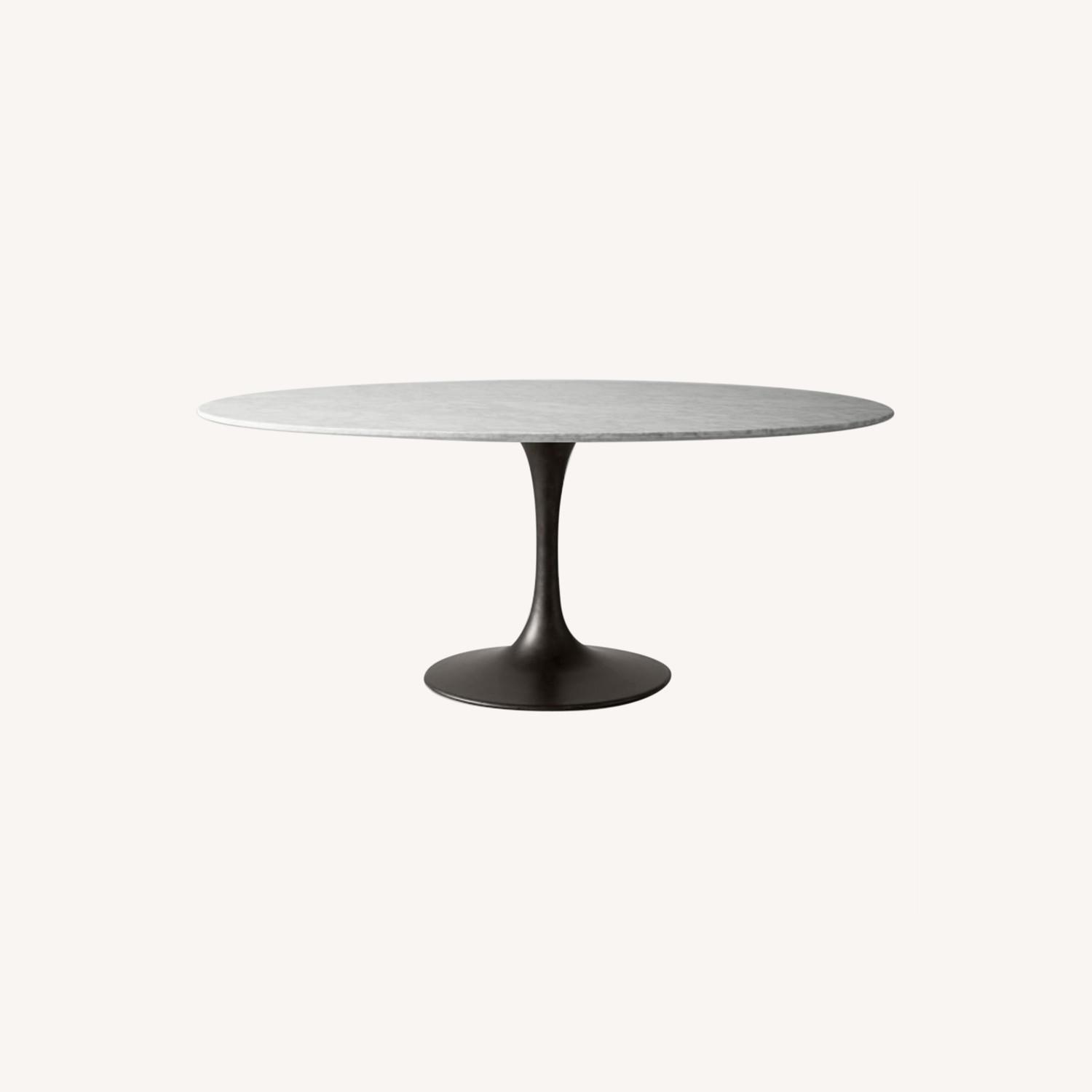 Williams Sonoma Tulip Pedestal Dining Table AptDeco