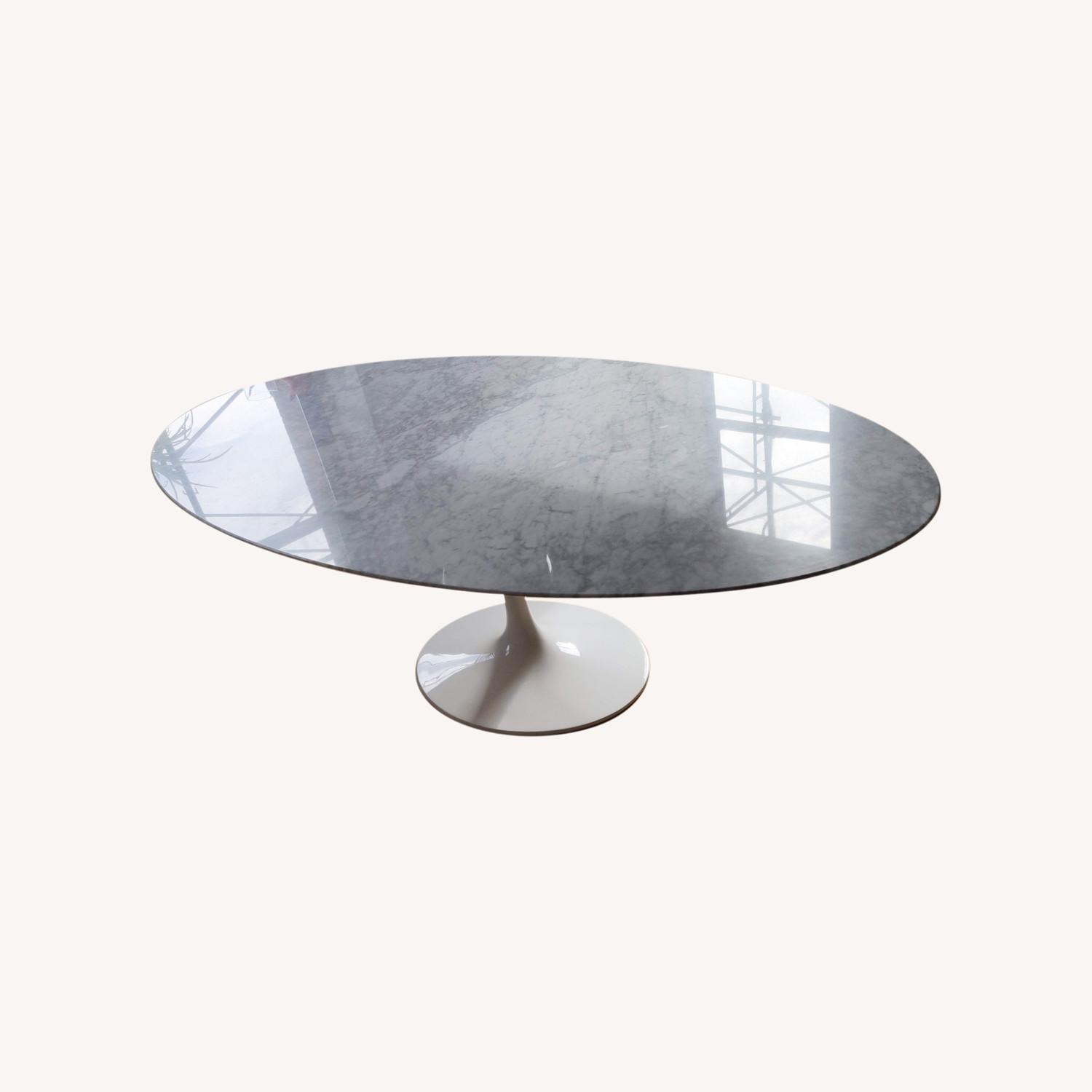 1950s Saarinen Tulip Oval Table - image-0