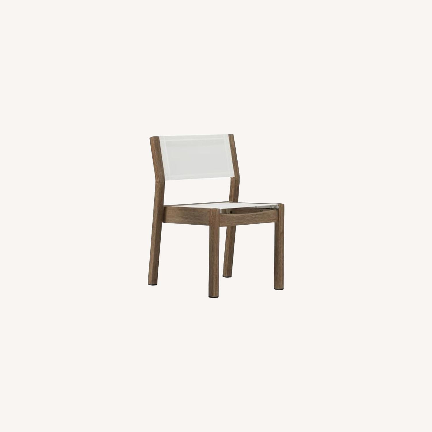 West Elm Portside Dining Chair, S/2 Stacking Chair AptDeco