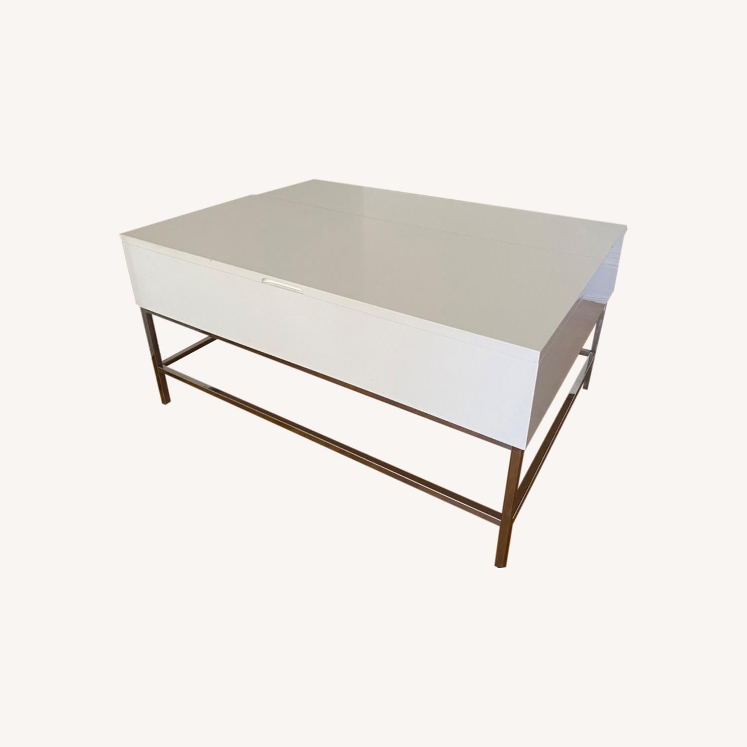 West Elm Storage Coffee Table - image-0