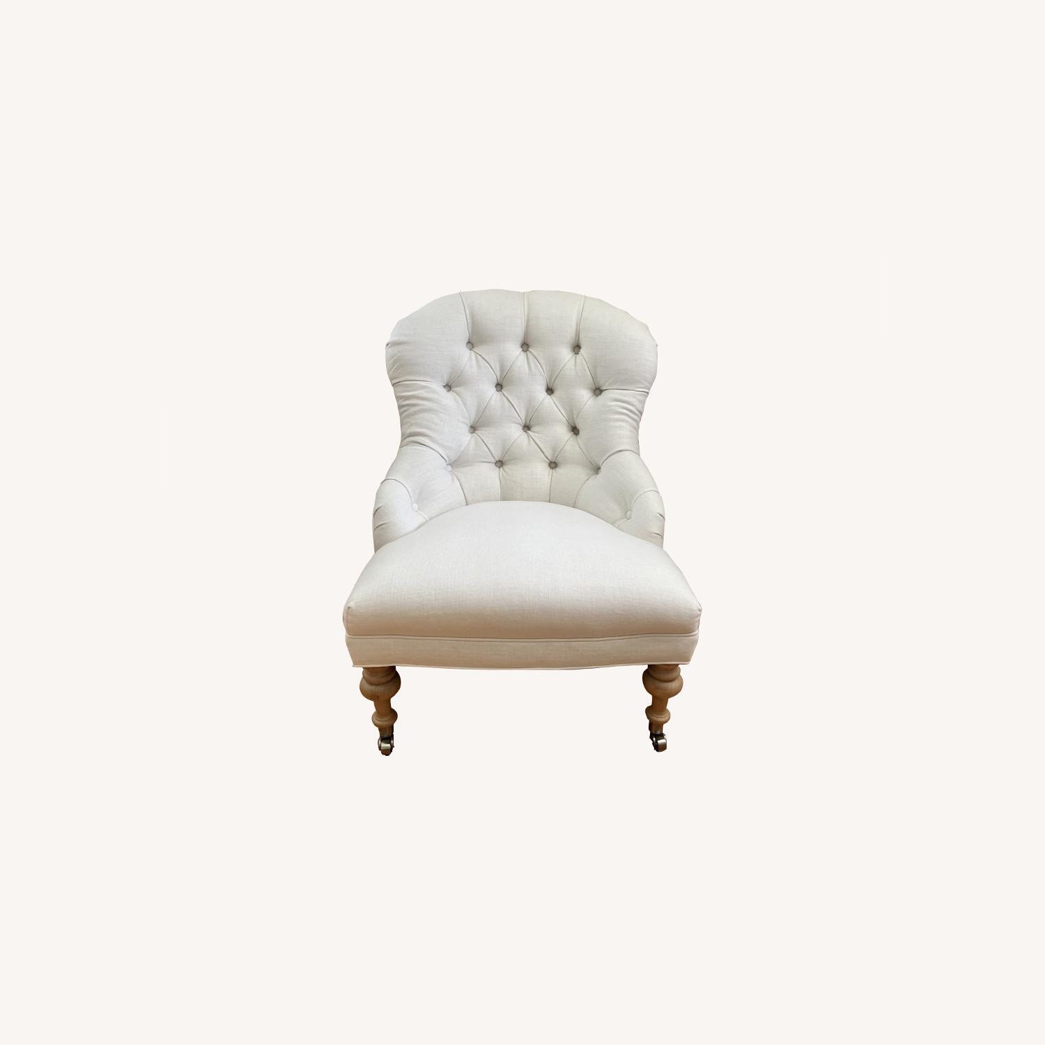 Serena & Lily White Piccadilly Chair - image-0