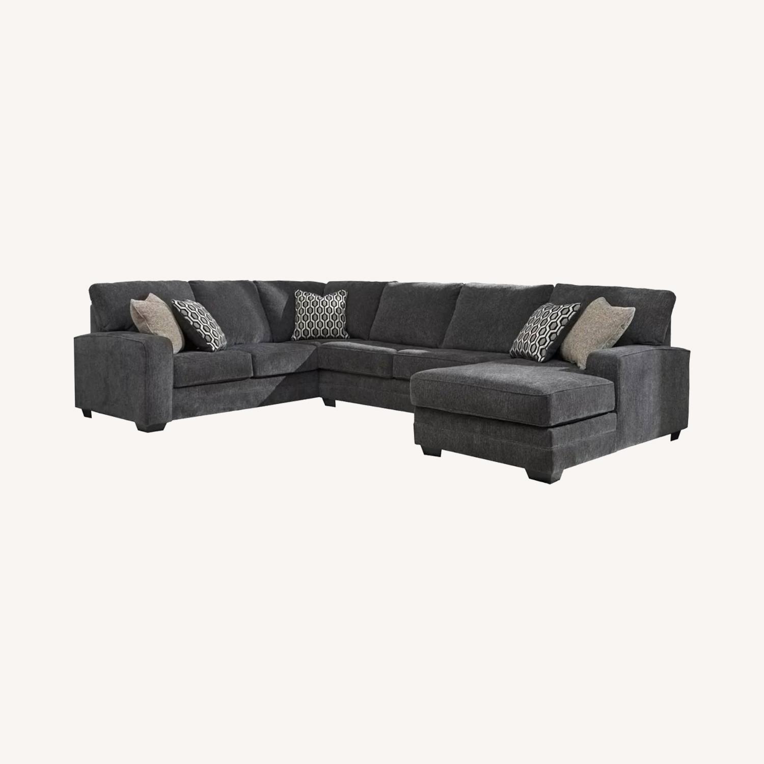 Raymour & Flanigan Wetzel 3-pc Sectional Sofa - image-0