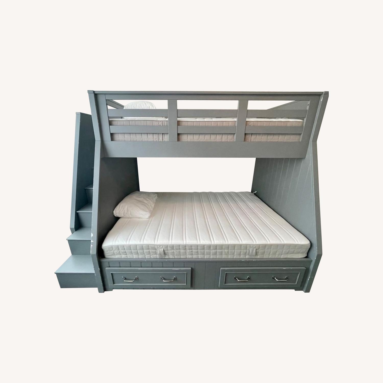 Belden Twin over Full Stair Loft Bunk Bed - image-0