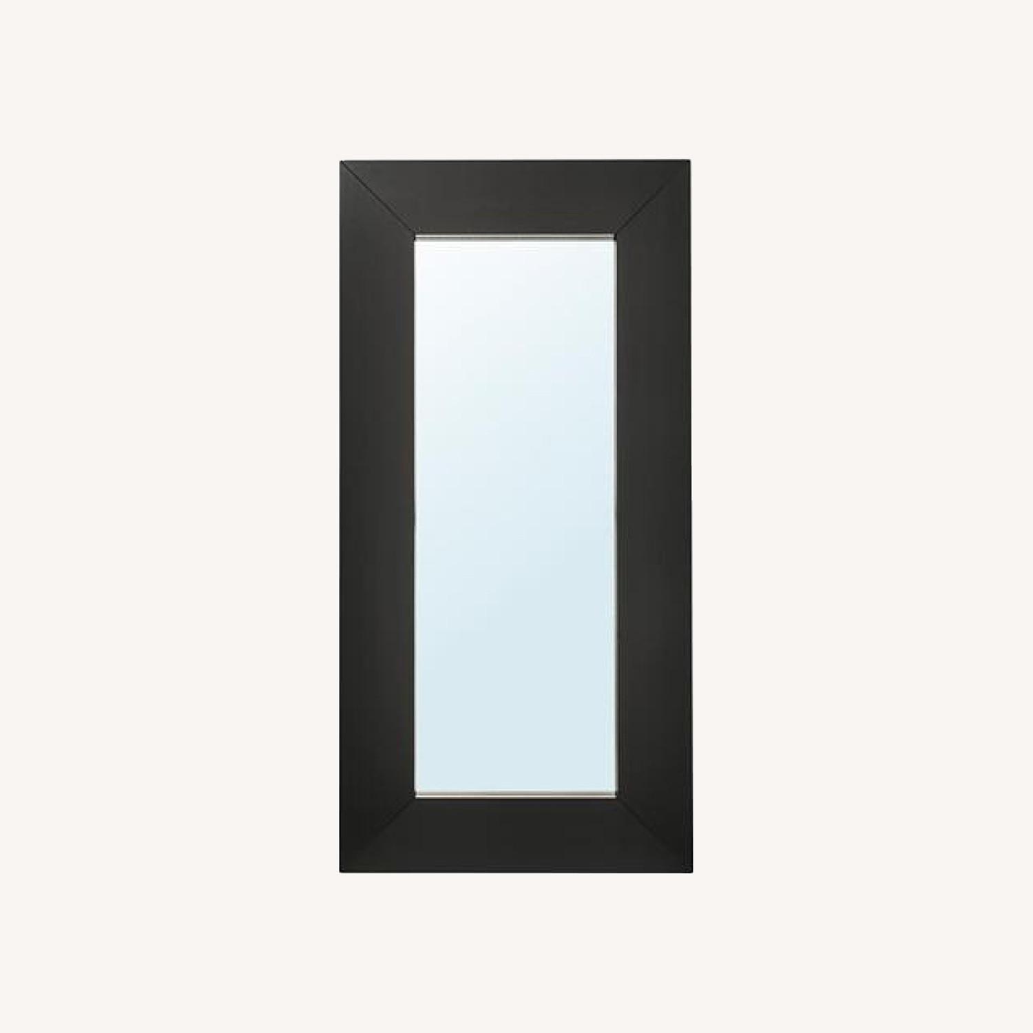 IKEA Full Length Wood Panel Mirror - image-0