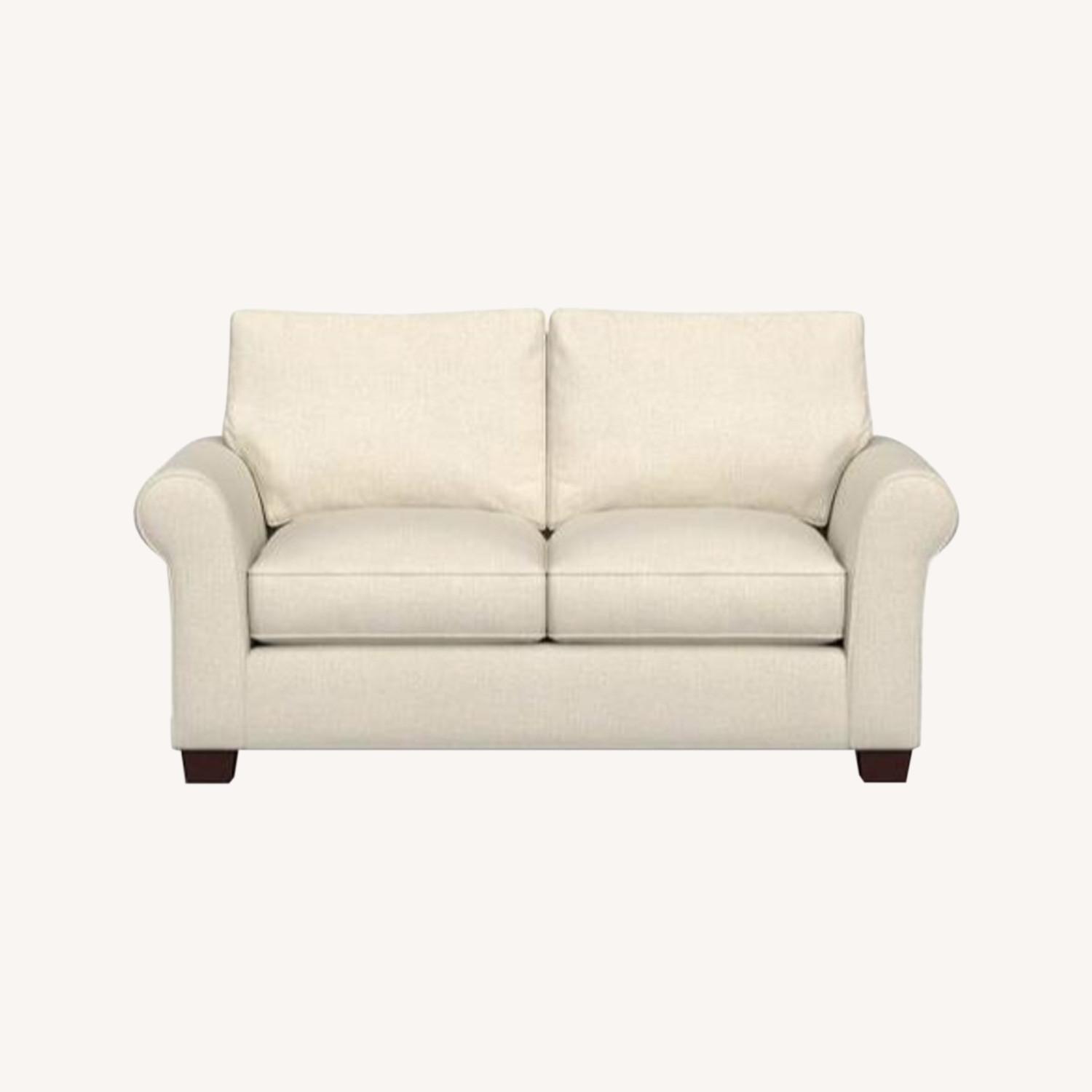 68" Pottery Barn Loveseat AptDeco