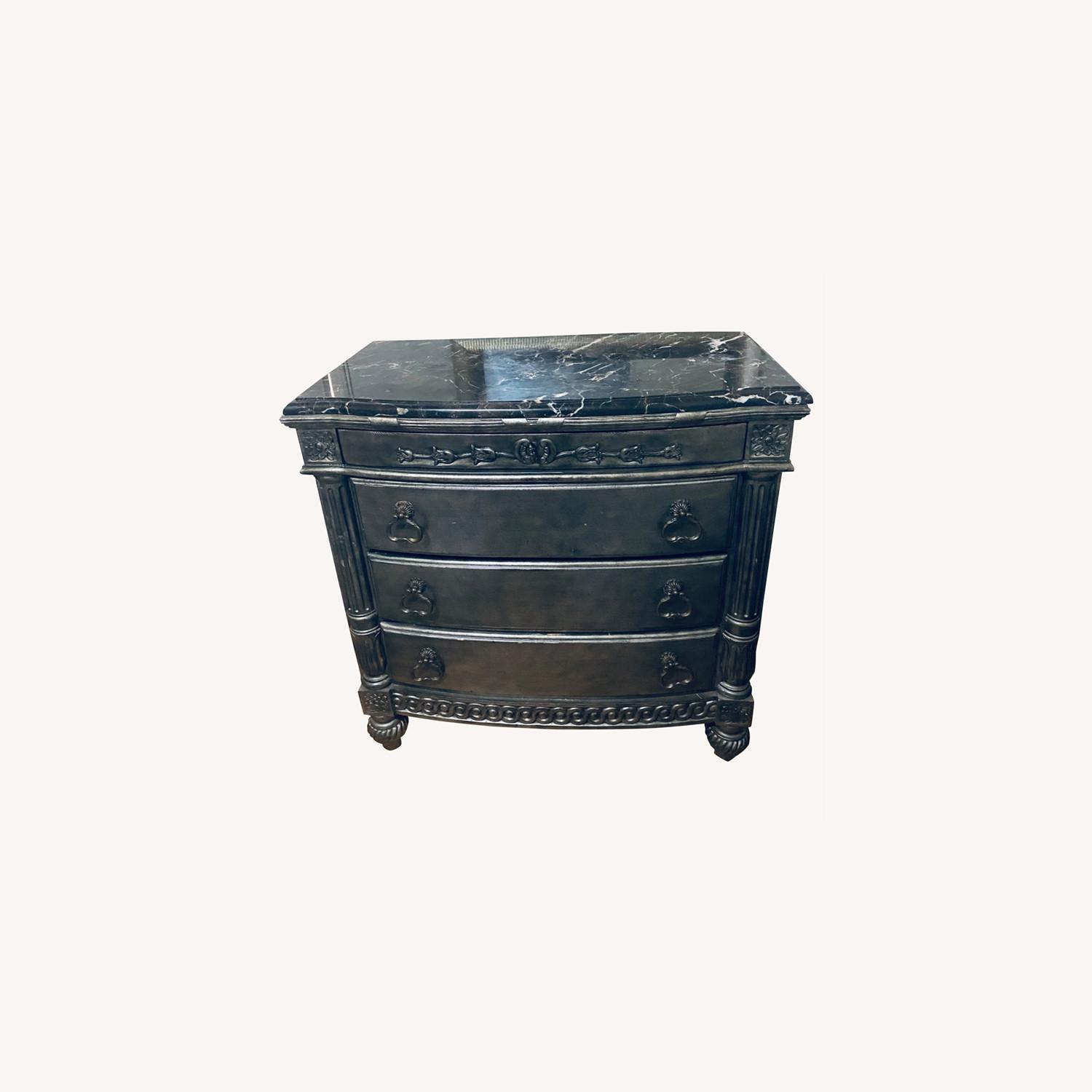 Laura Ashley Marble Top Dresser AptDeco