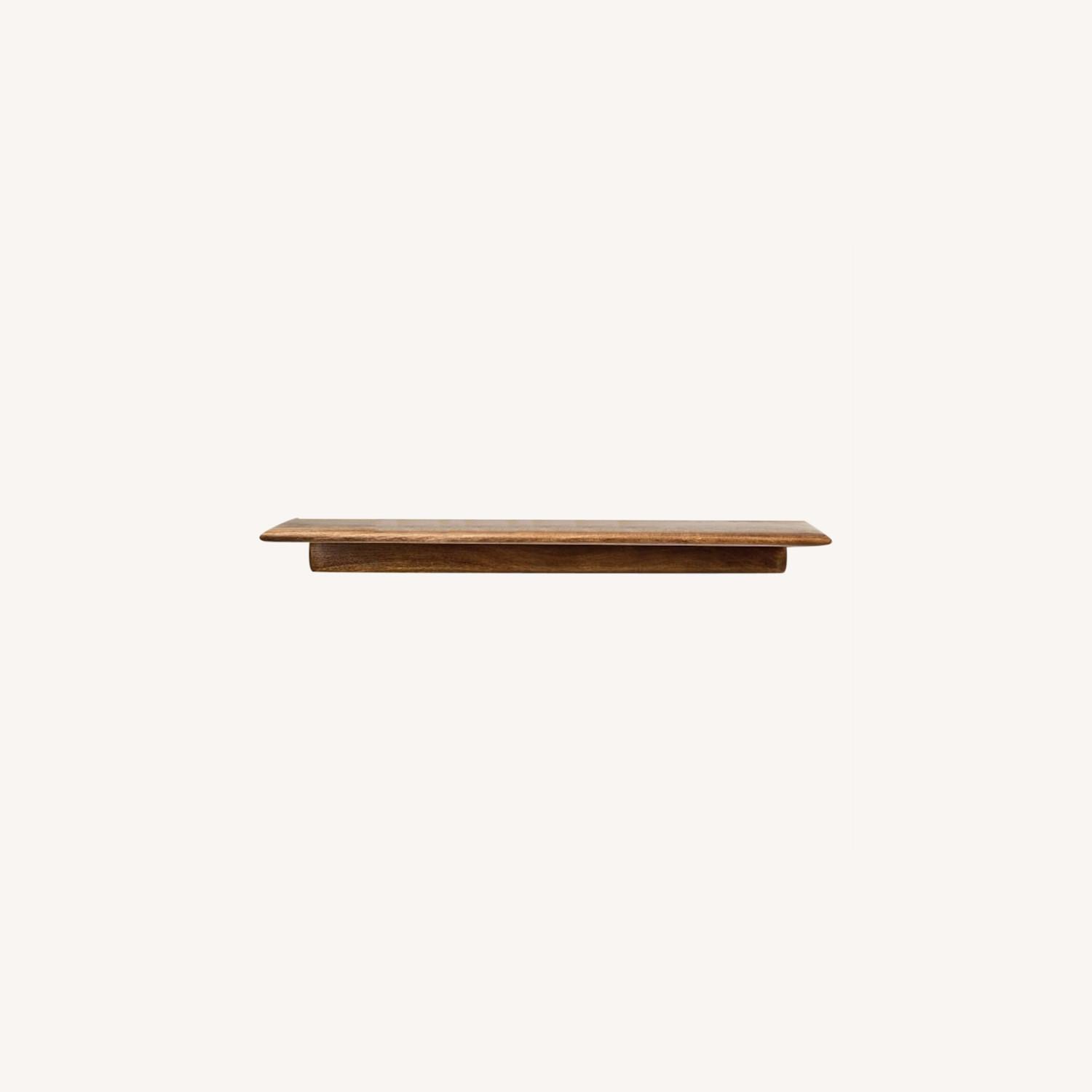 West Elm Anton Shelves, Burnt Wax, Large AptDeco