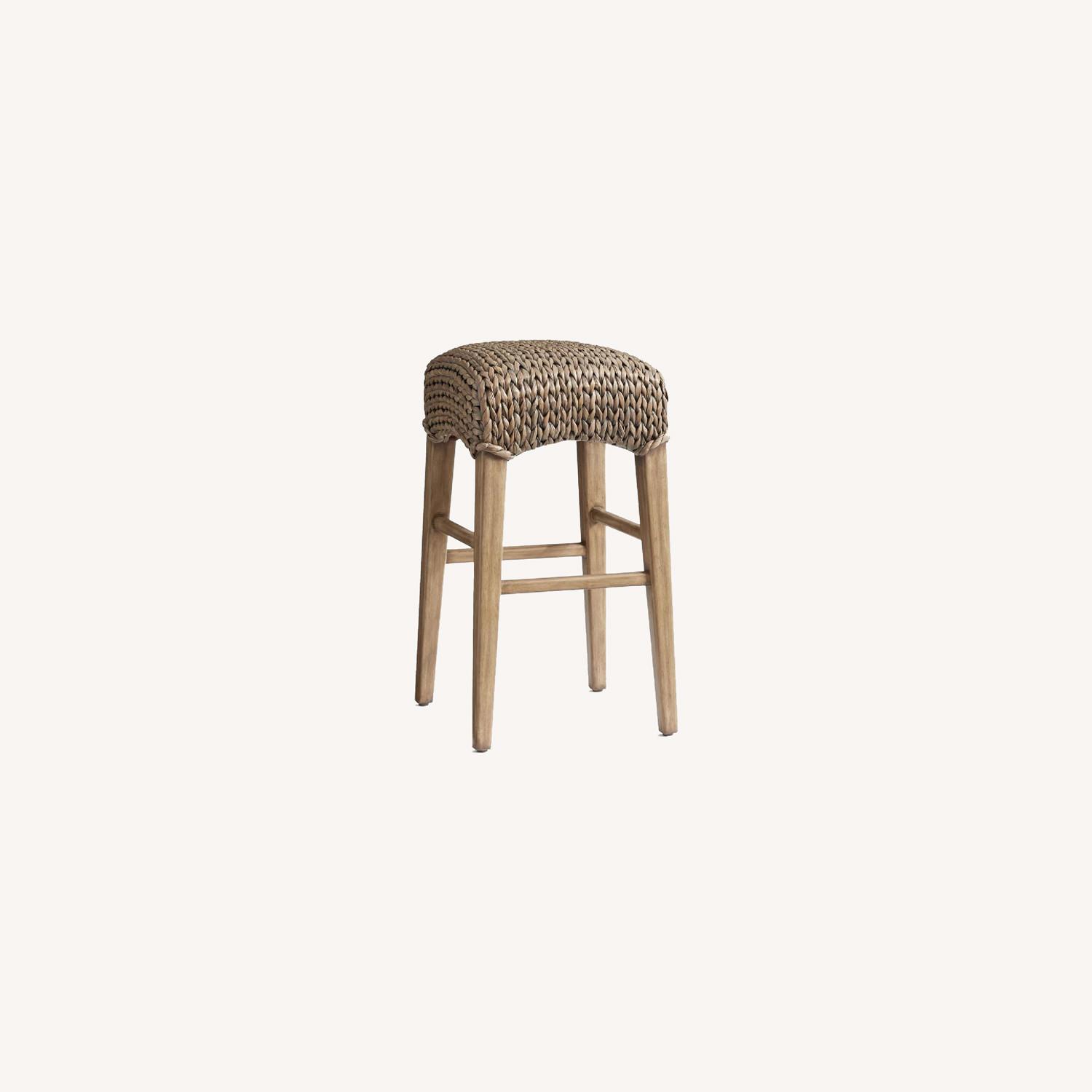 Pair of Pottery Barn Stools - image-0
