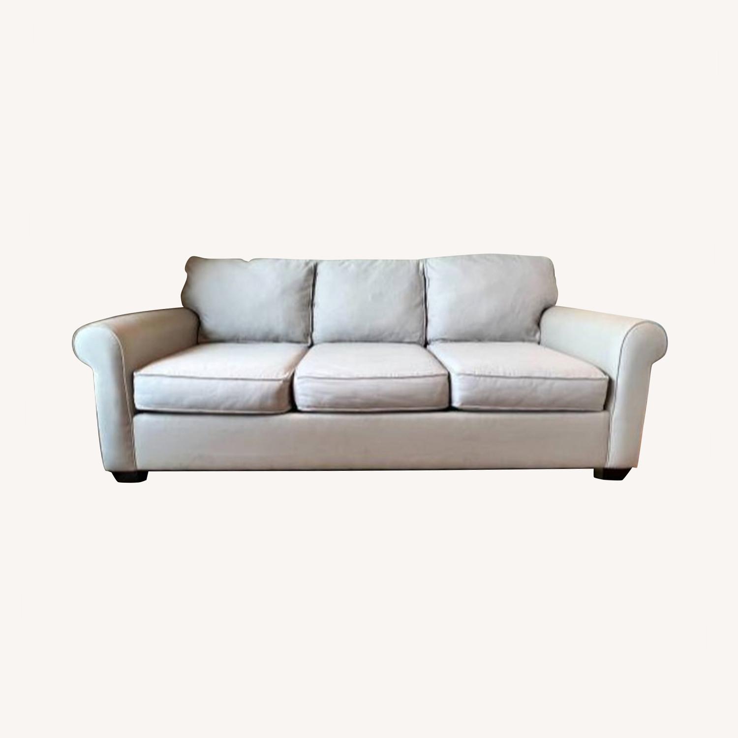 Pottery Barn Upholstered Sofa AptDeco