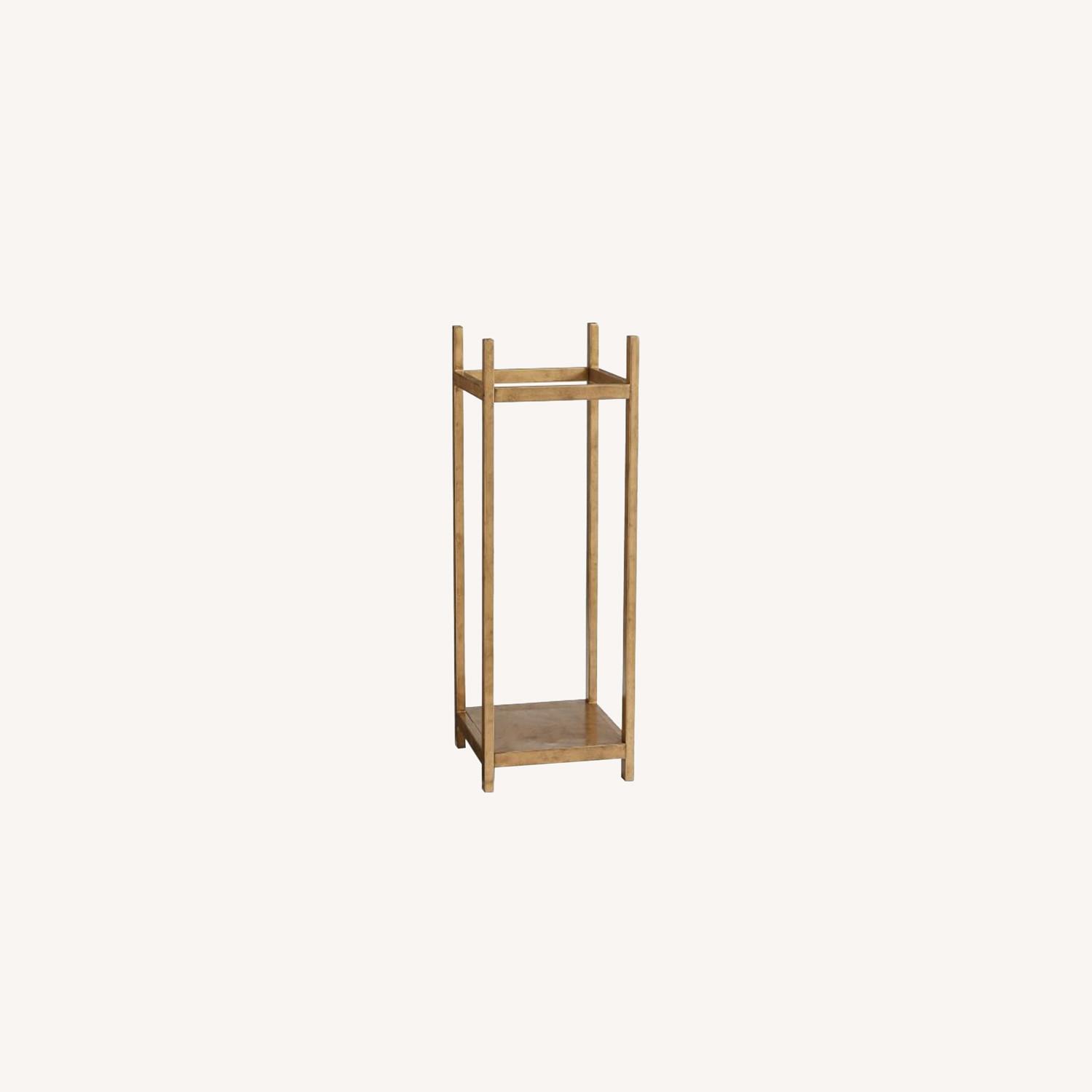 Pottery Barn Industrial Fireplace Log Holder - image-0