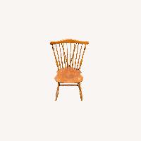 Ethan Allen 1950s Vintage Heirloom Maple Chair