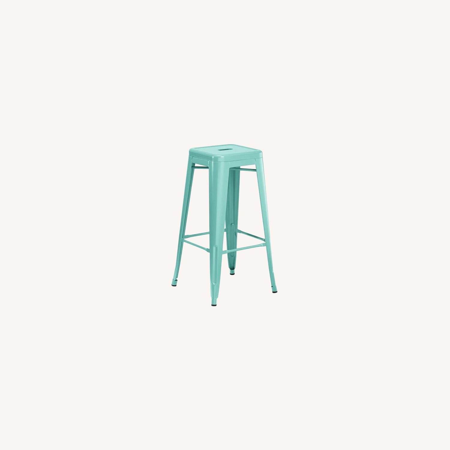 Wayfair Mint Green Bar Stools (set of 2) AptDeco