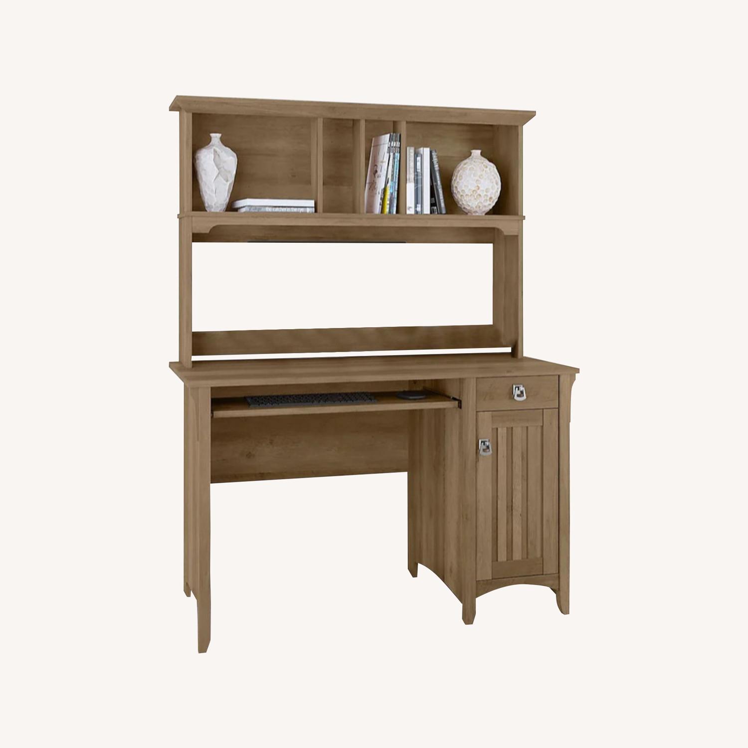 Wayfair Desk with Hutch and Drawers AptDeco
