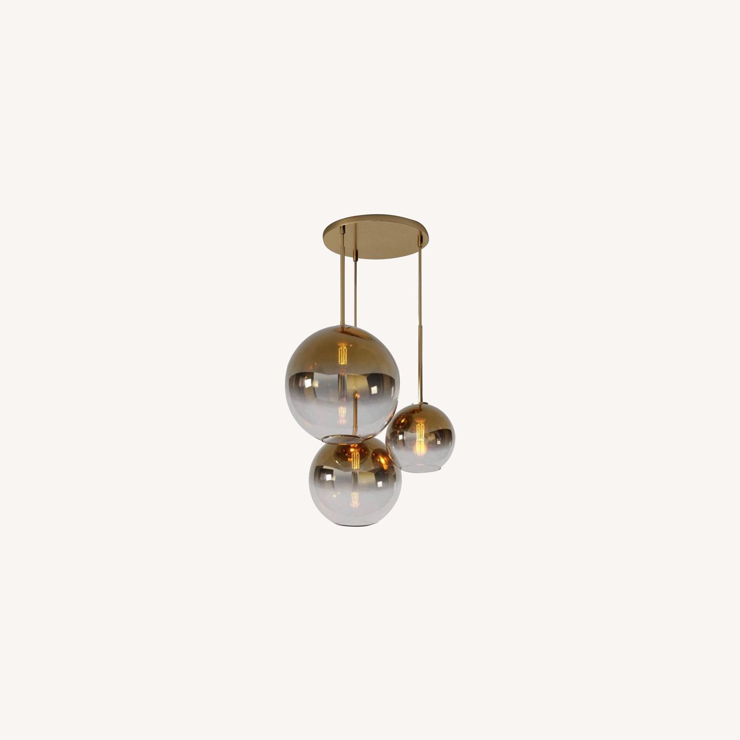 West Elm Ceiling Lamp (3Light Globe Chandelier) AptDeco