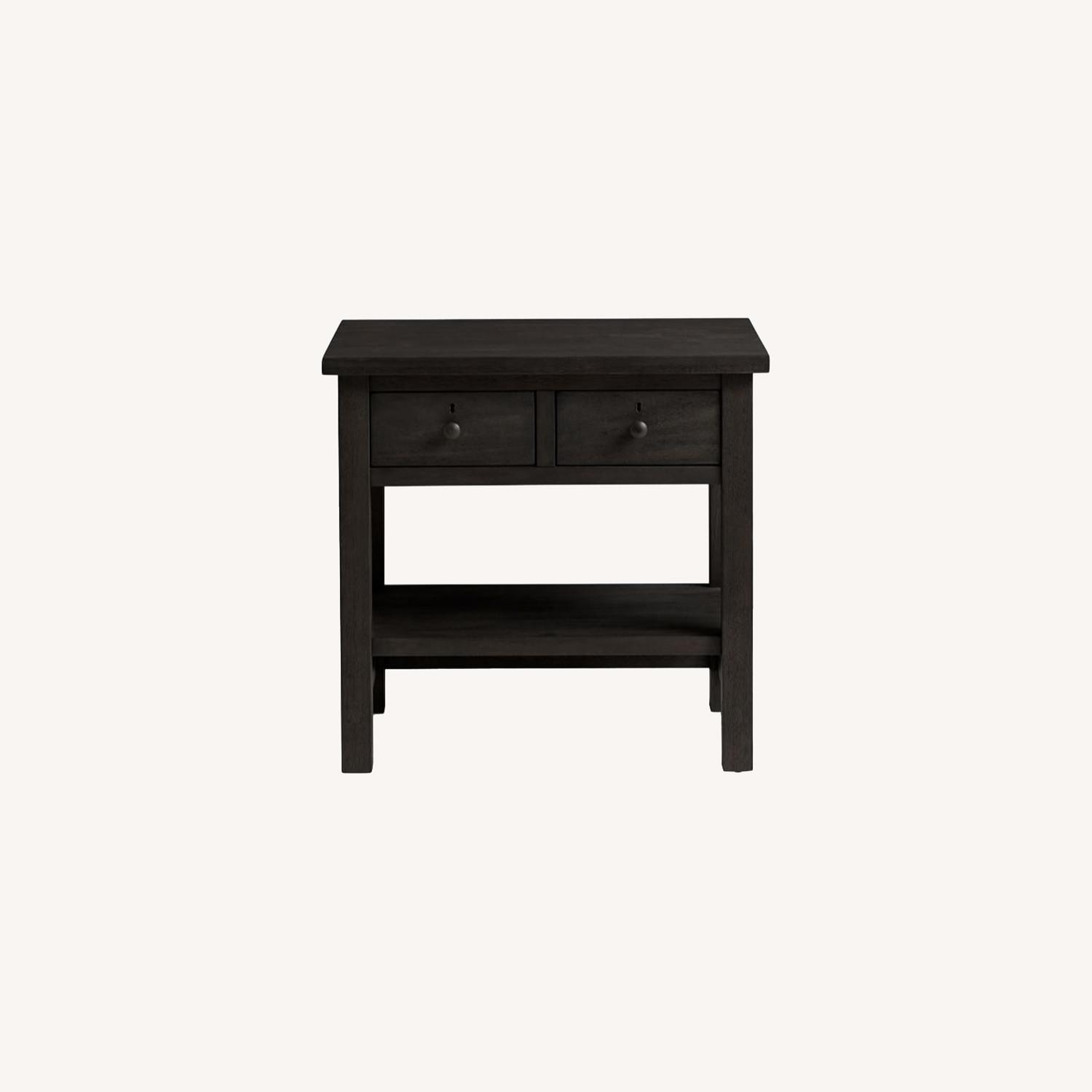 Pottery Barn Farmhouse 28.5" 2Drawer Nightstand AptDeco