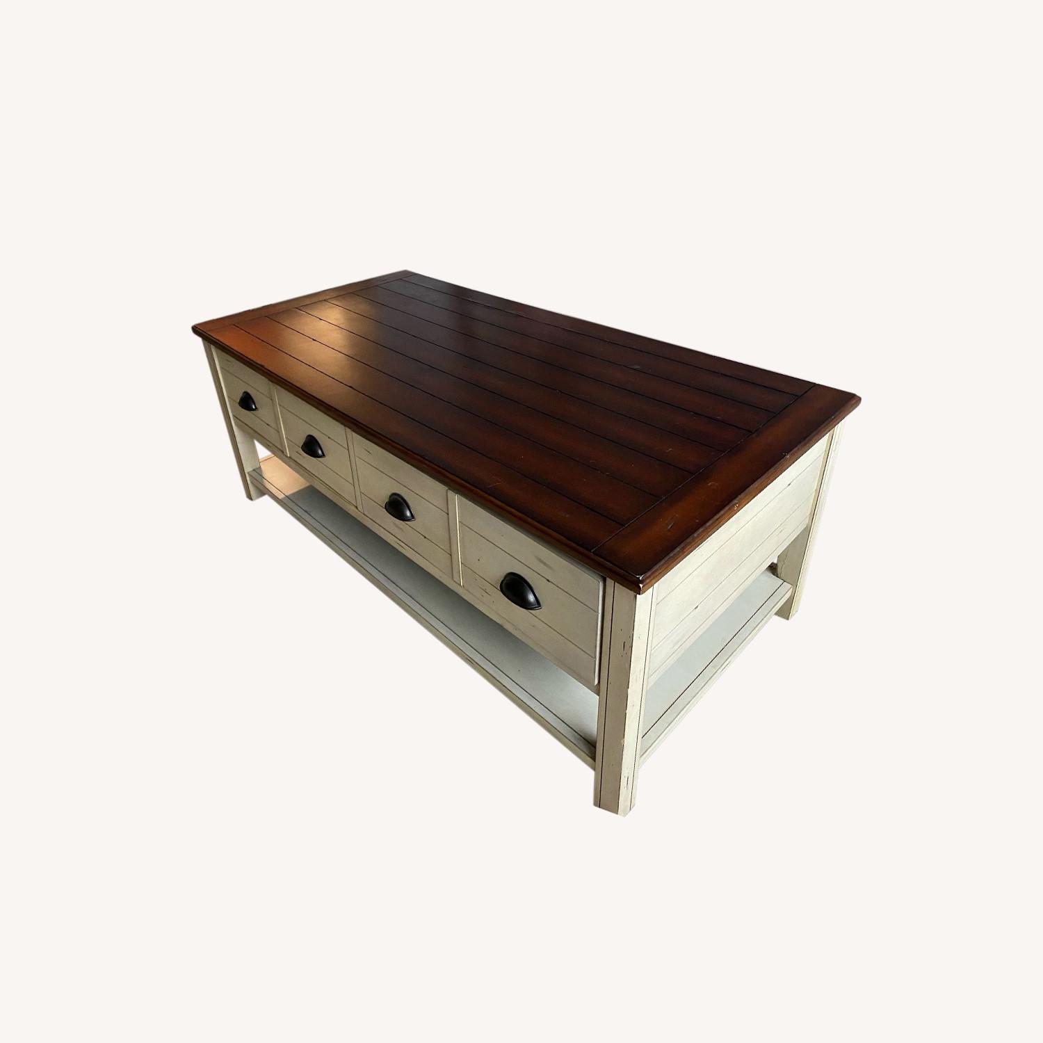Raymour & Flanigan Coffee Table AptDeco