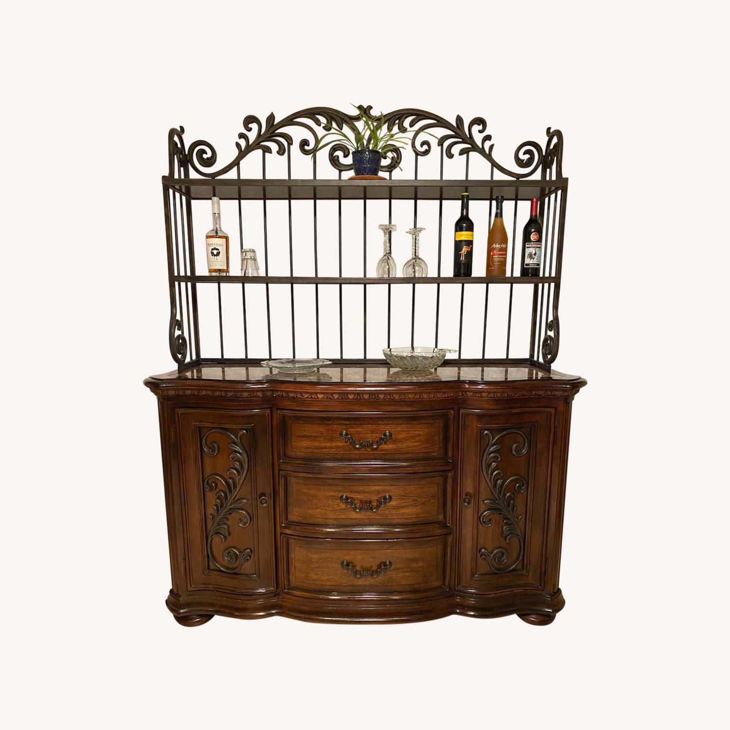 Buffet Server with Hutch AptDeco