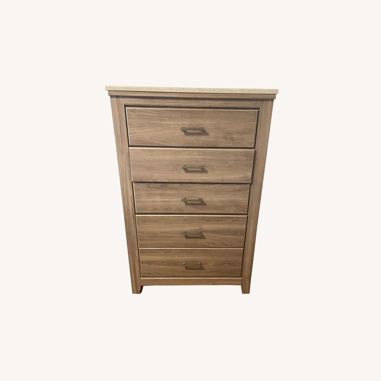 Ashley Furniture Grey Dresser - image-0