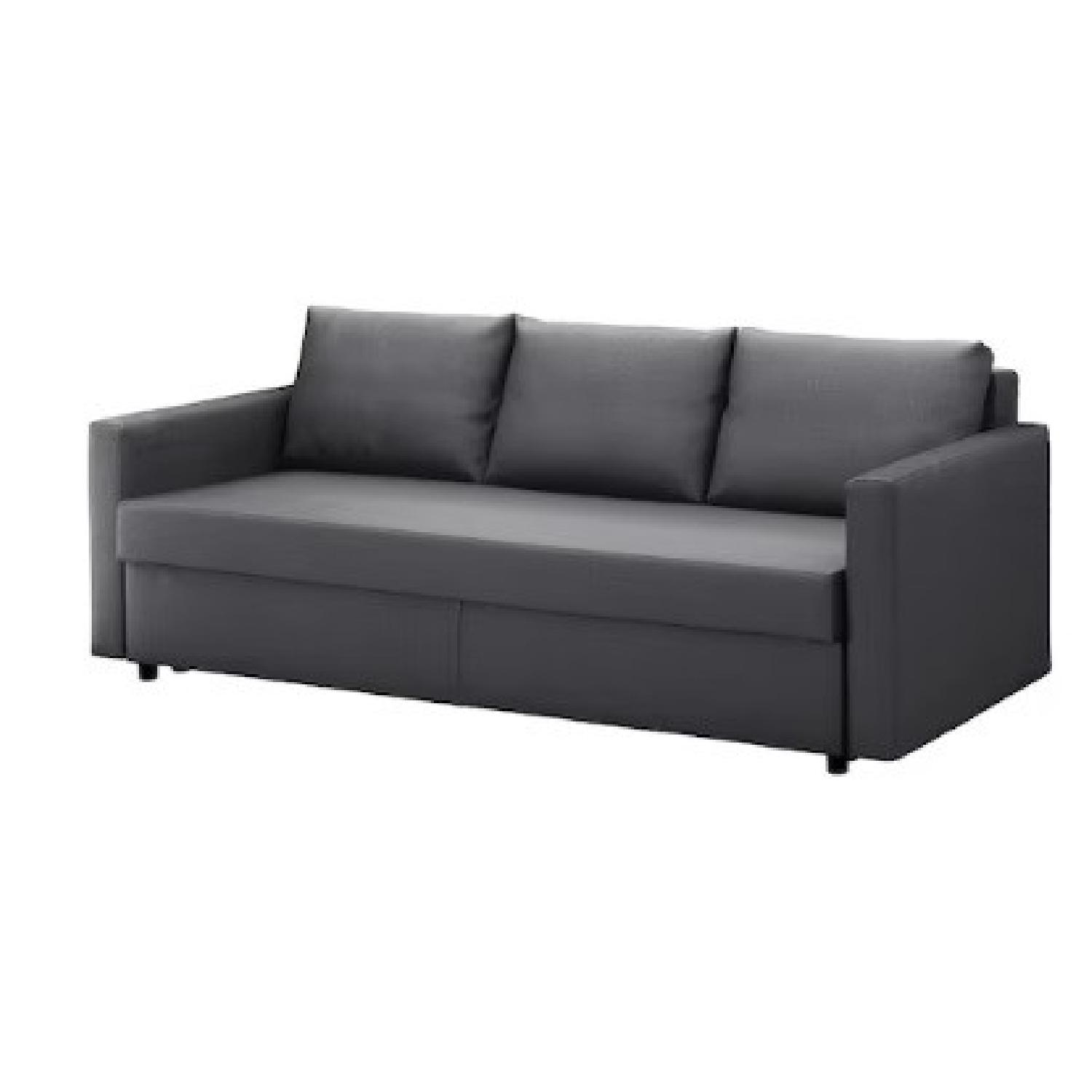 IKEA FRIHETEN Sleeper Sofa, Skiftebo - image-4