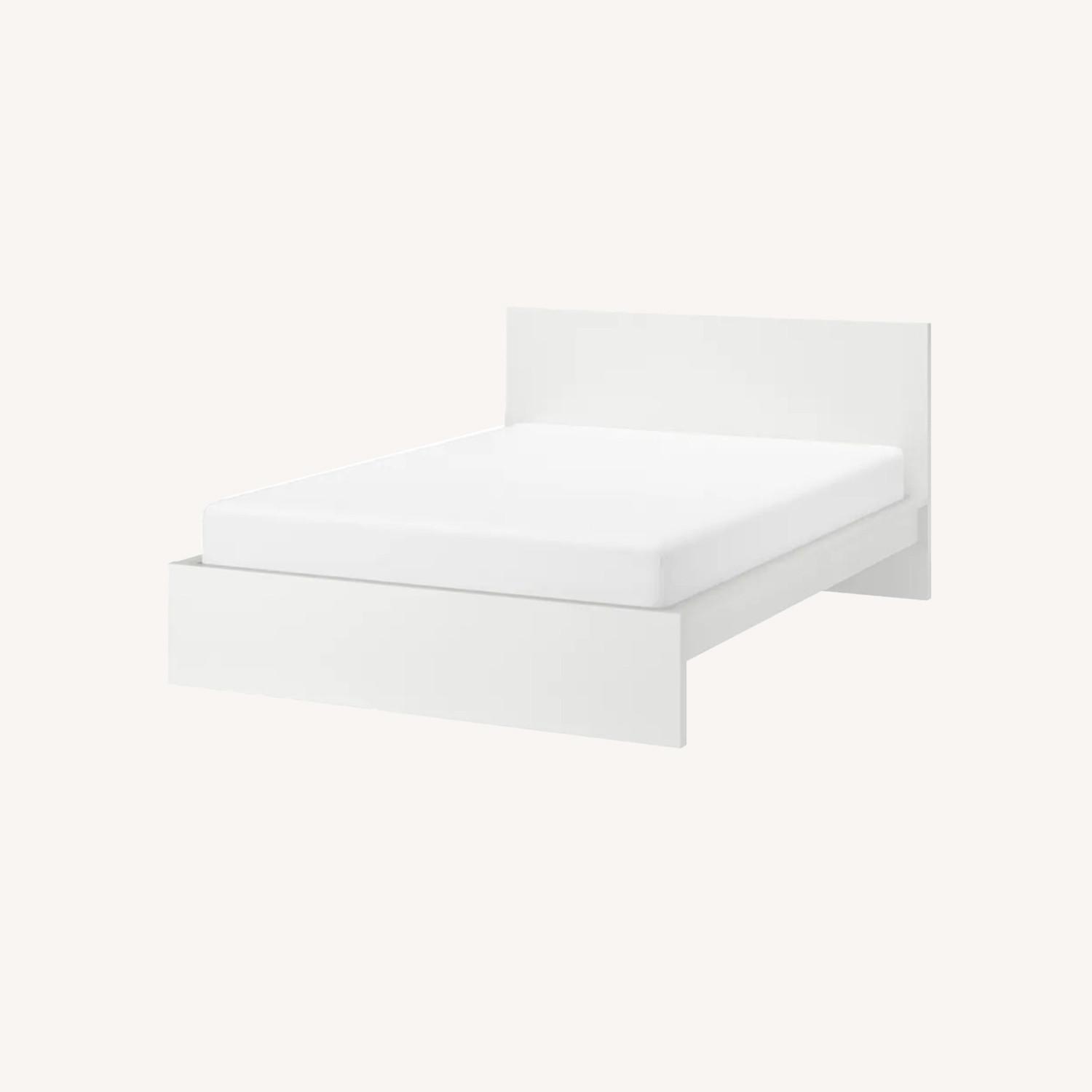 IKEA White Full Bed Frame AptDeco