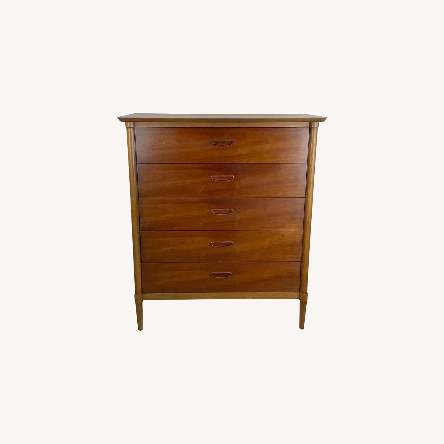 Mid-Century Modern Highboy Dresser by Lane - image-0