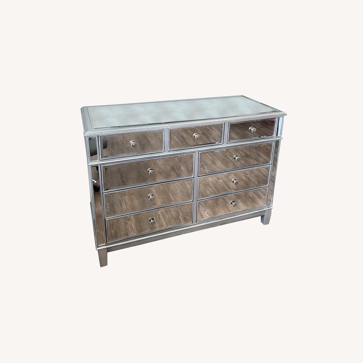 Macy's Mirrored Dresser AptDeco