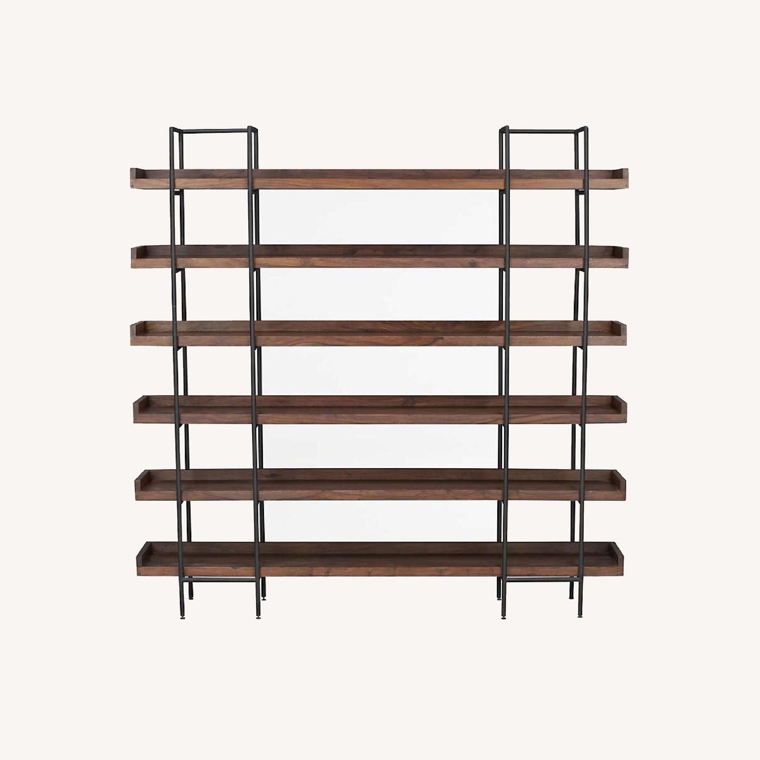 Crate and Barrel 6-High Shelf Sable - image-0