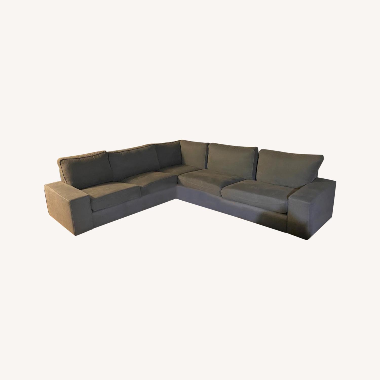 IKEA Large Sectional Couch 5 Seater AptDeco