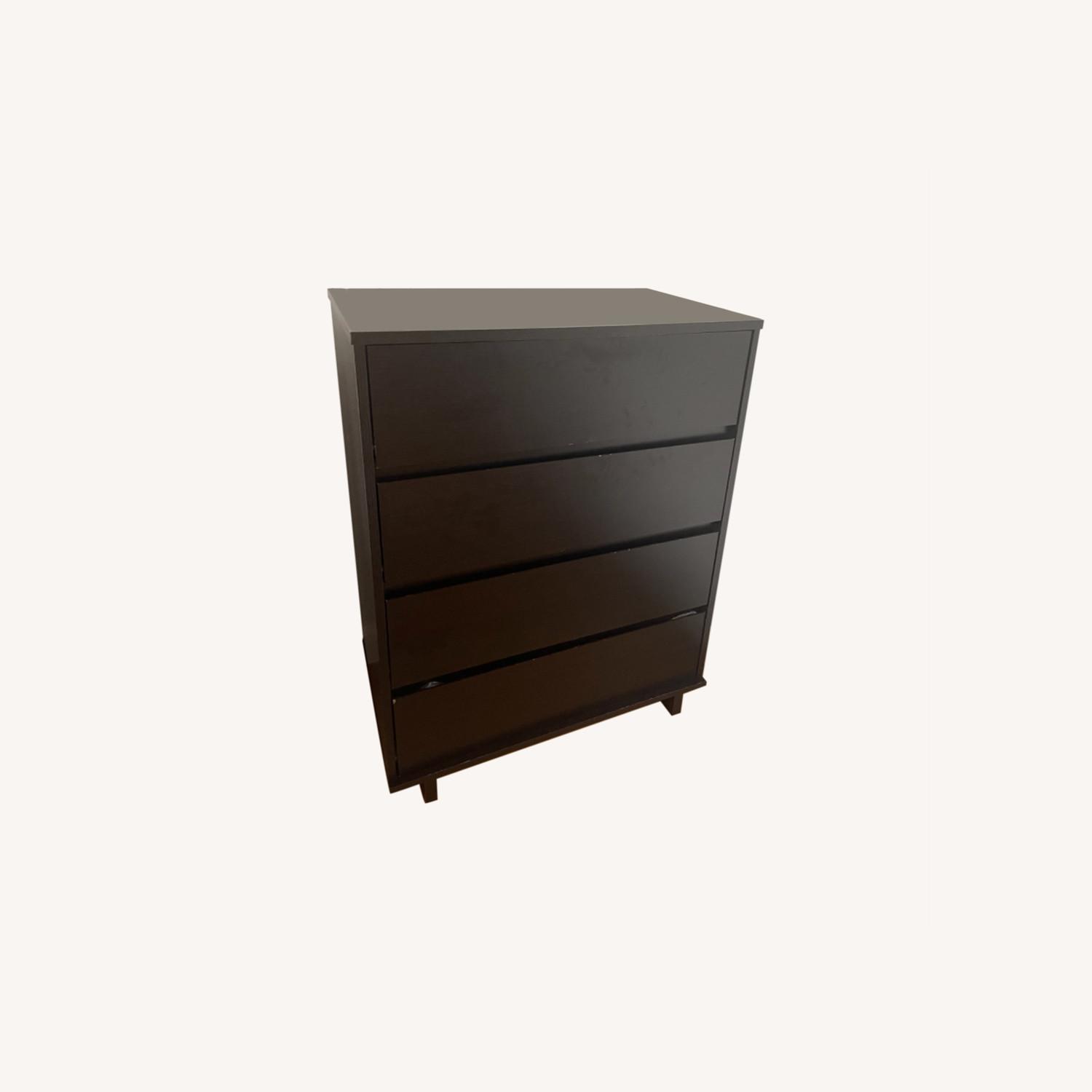 Modern 4 Drawer Dresser AptDeco