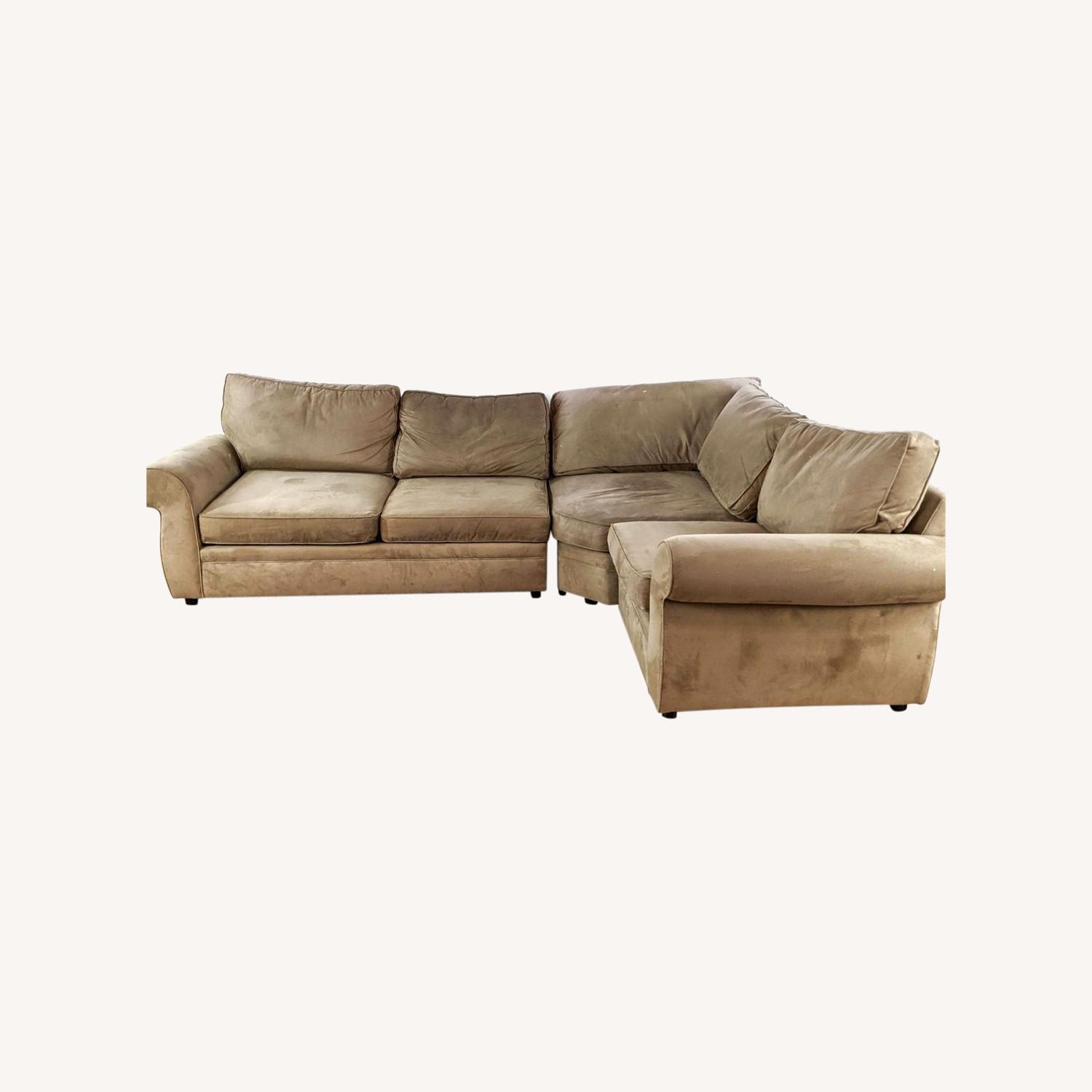 Pottery Barn Sectional Sofa AptDeco