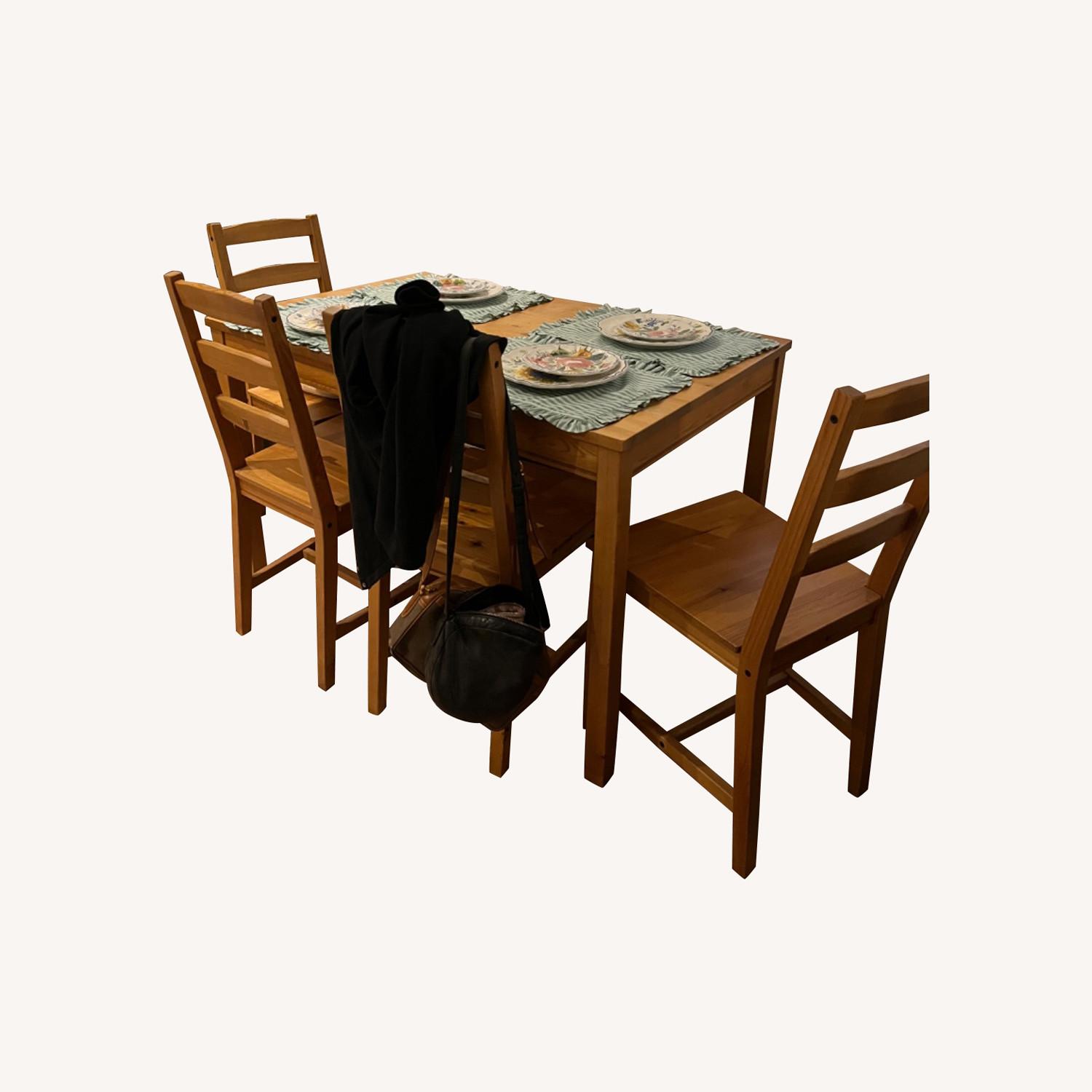 IKEA Jokkmokk Table and Chair Set - AptDeco