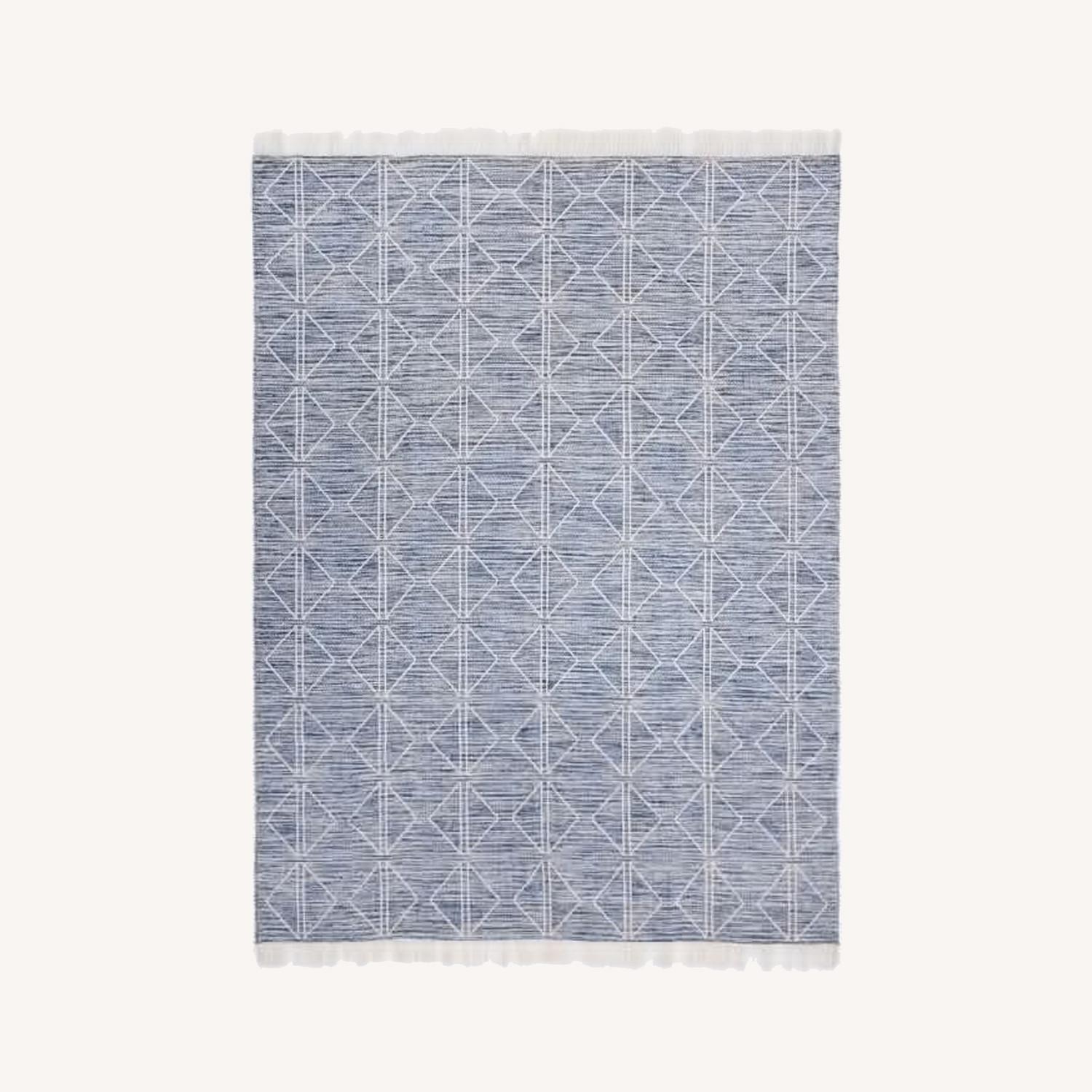 West Elm Reflected Diamonds Indoor/Outdoor Rug - image-0